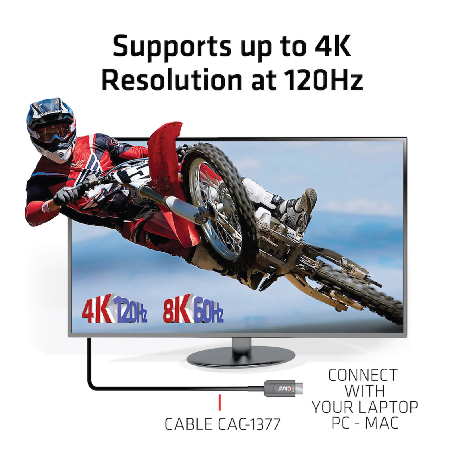 Club 3D HDMI-cable A A 2.1 Active Opt. 8K60Hz UHD 15 Metres