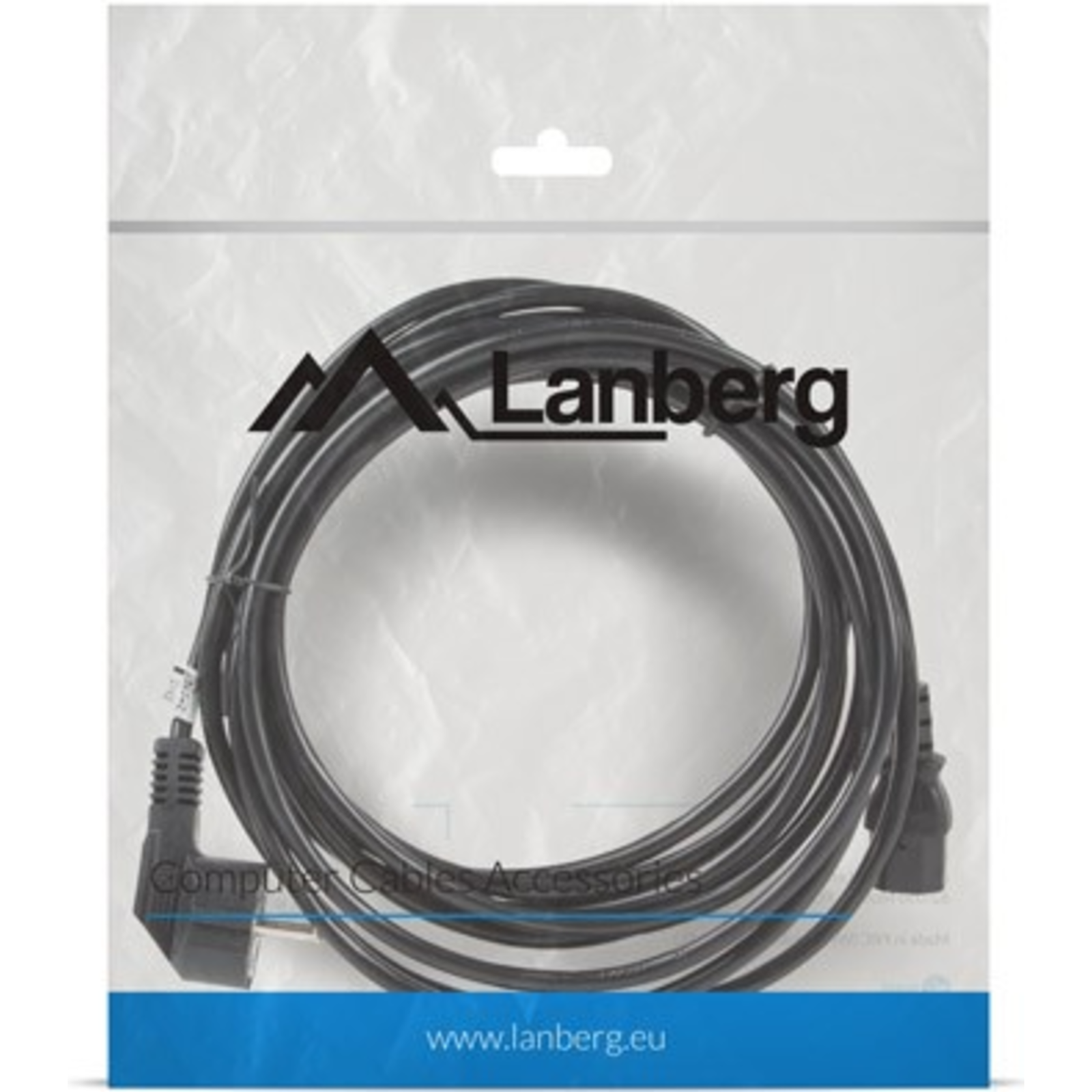 Lanberg CA-C13C-11CC-0050-BK 5 M C13 Coupler CEE7/7