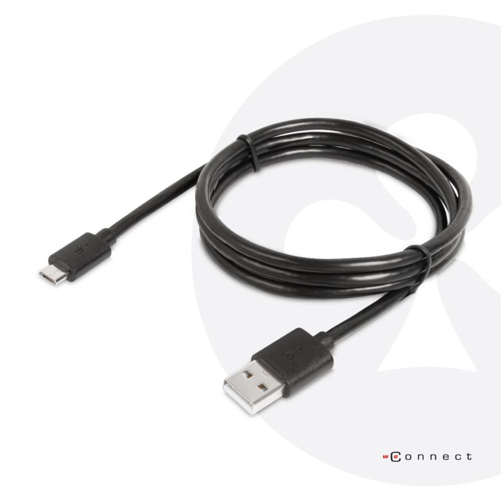 club3D USB Cable USB 3.2 Gen1 USB 3.0 USB 3.1 Gen1 USB-A Plug USB Micro-A Plug 1.00 M Black CAC-1408