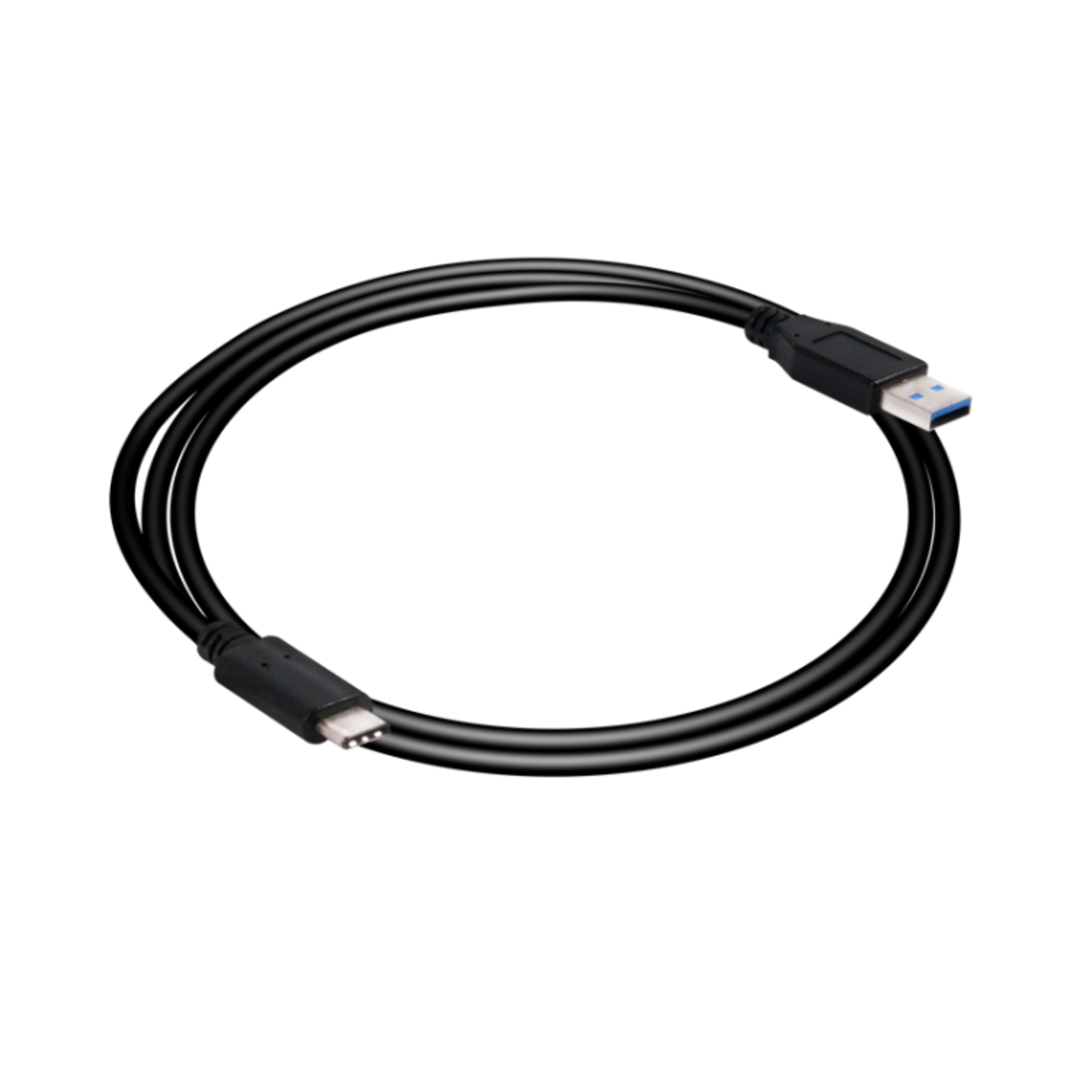 club3D USB Cable USB 3.2 Gen1 (USB 3.0 USB 3.1 Gen1) USB-C Plug USB-A Plug 1.00 M Black CAC-1523