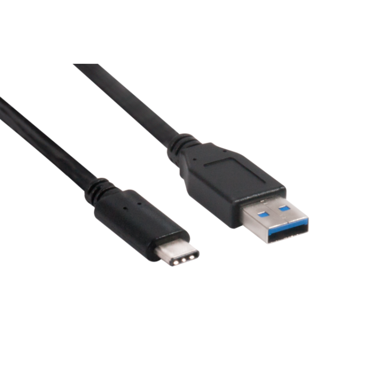 club3D USB Cable USB 3.2 Gen1 (USB 3.0 USB 3.1 Gen1) USB-C Plug USB-A Plug 1.00 M Black CAC-1523
