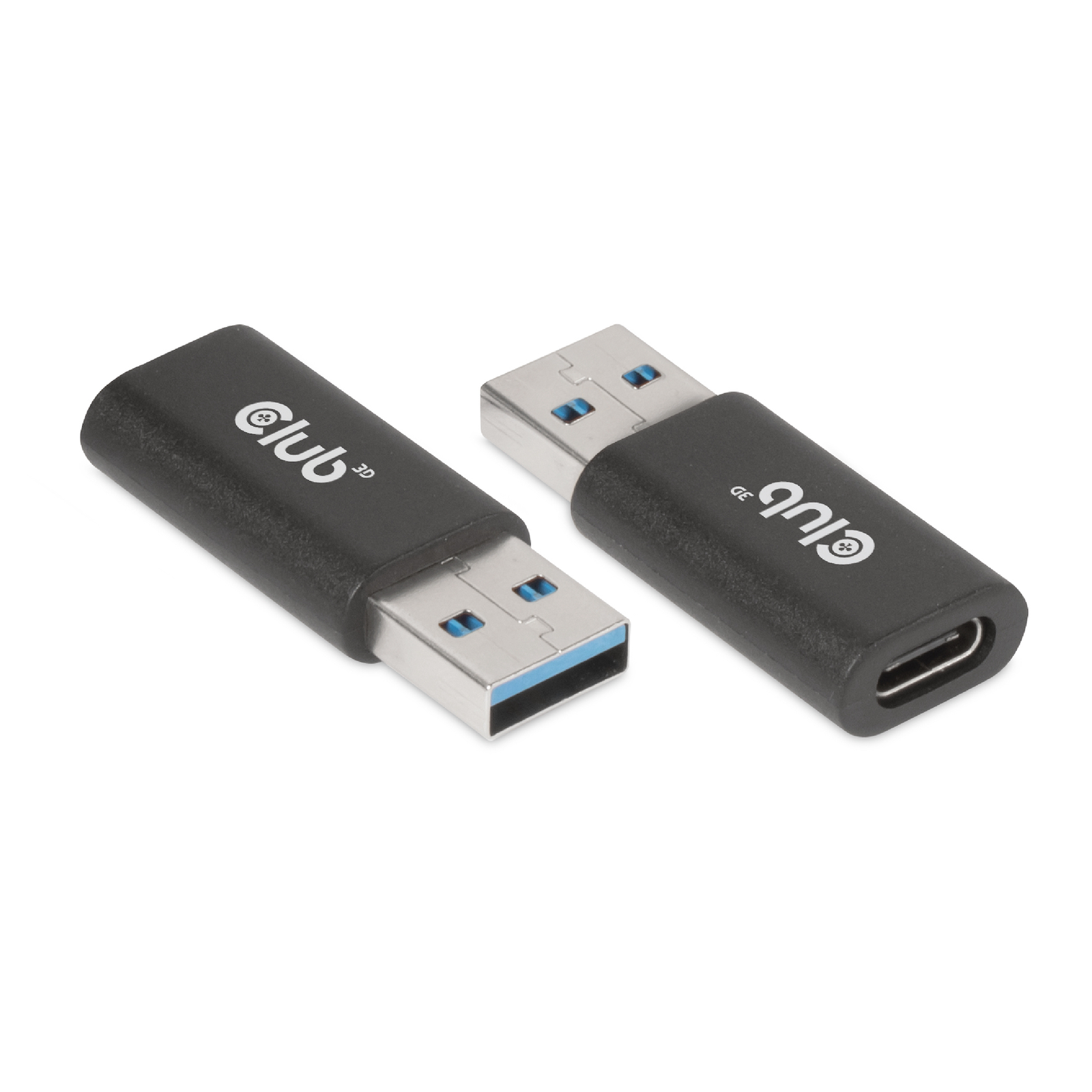Club 3D Adapter USB 3.2 Gen.1 Type-A Plug to USB 3.2 Gen1 Type-C Socket