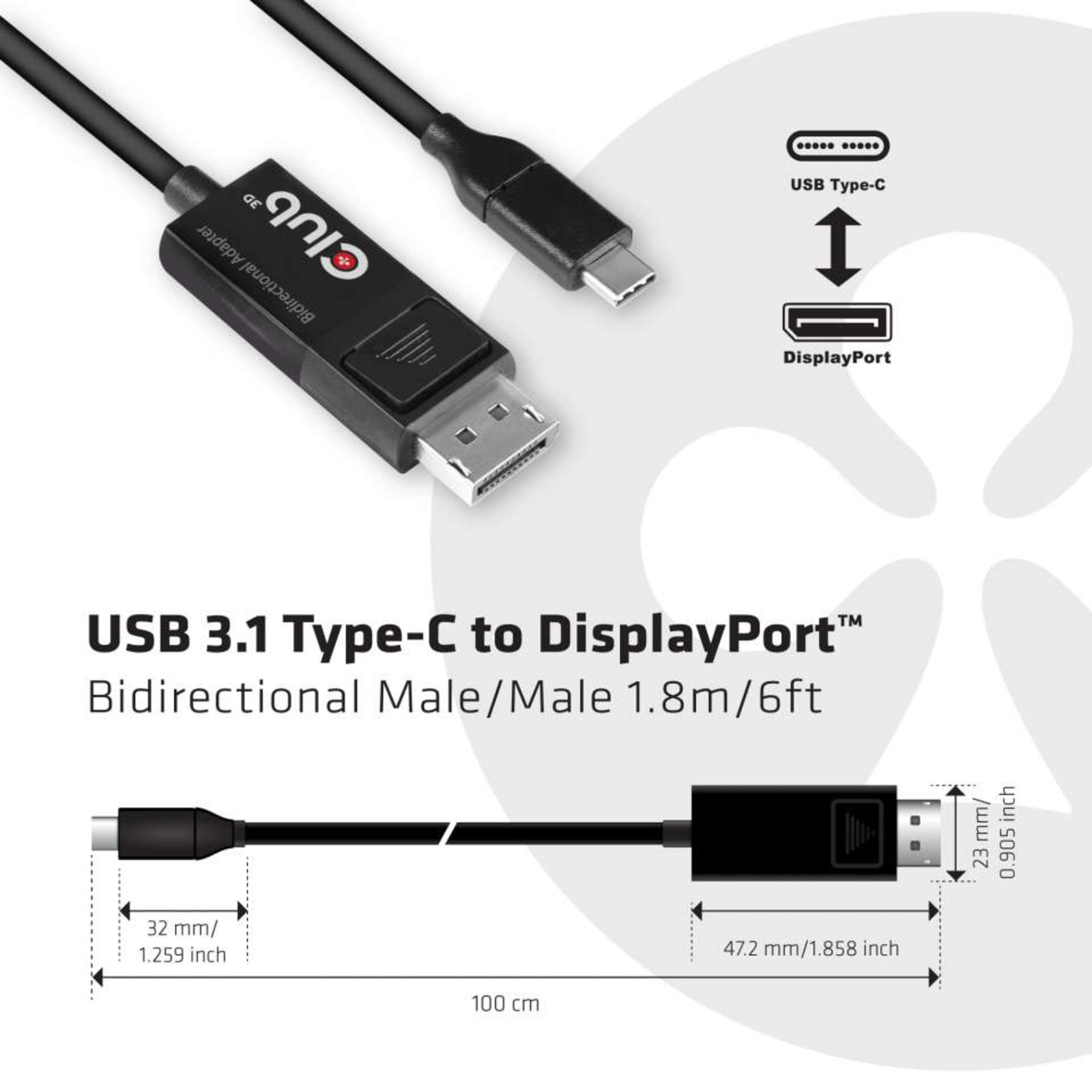 Club 3D CAC-1557 External Videoadapter