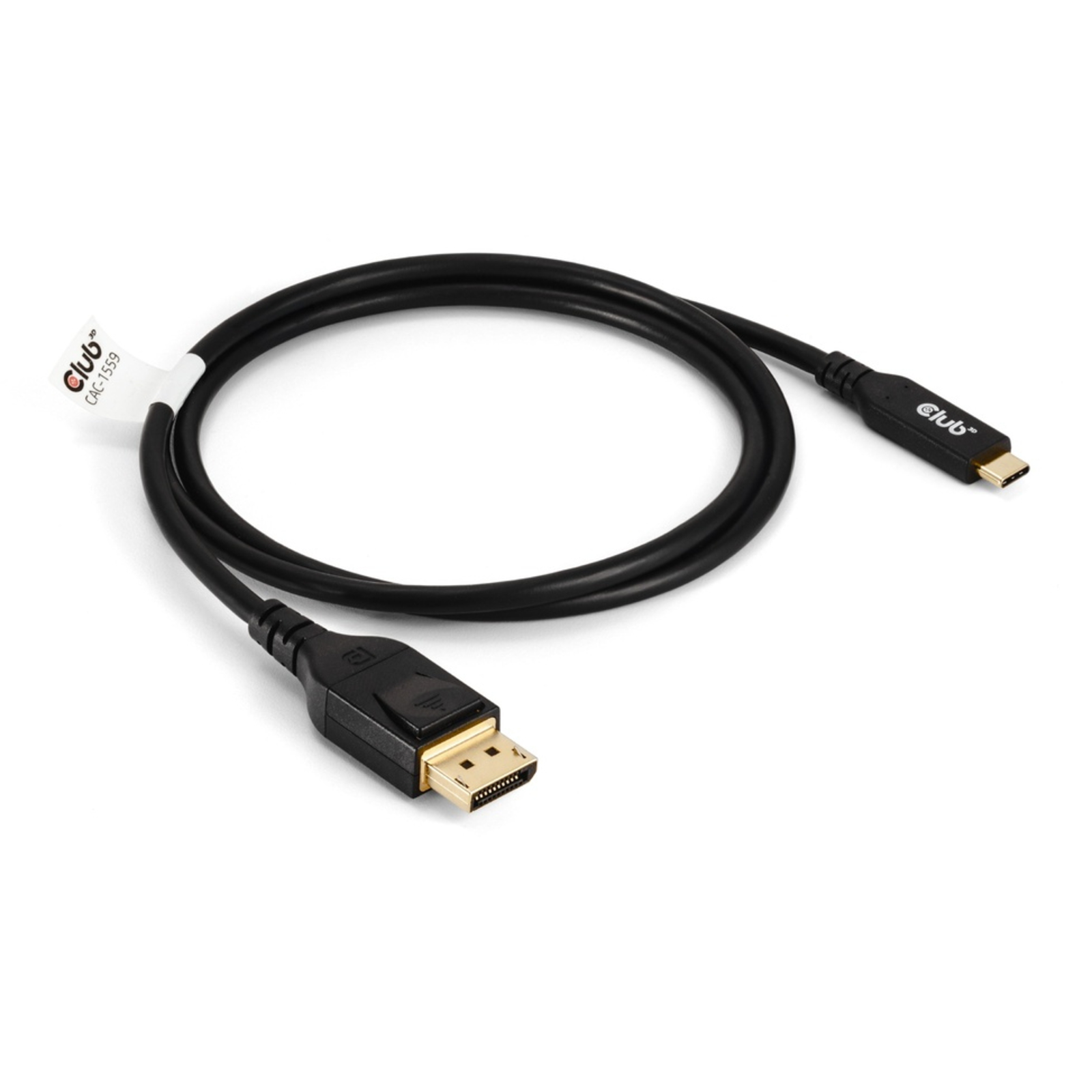 Club 3D Cable USB Type C (male) DisplayPort 2.1 (male) 1.0m
