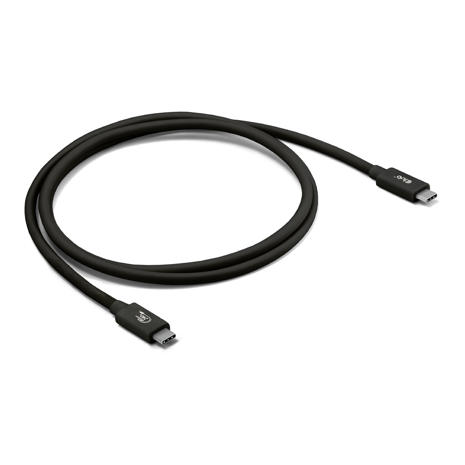 Club3D Cable USB 80Gbps Certifi. PD240W8K240Hz 1,2m StSt Retail