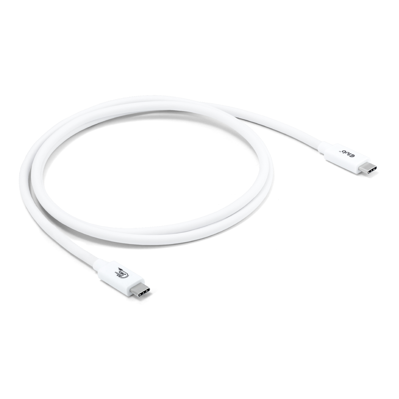 Club3D Cable USB 80Gbps Certifi. PD240W8K240Hz 1,2m White Retail