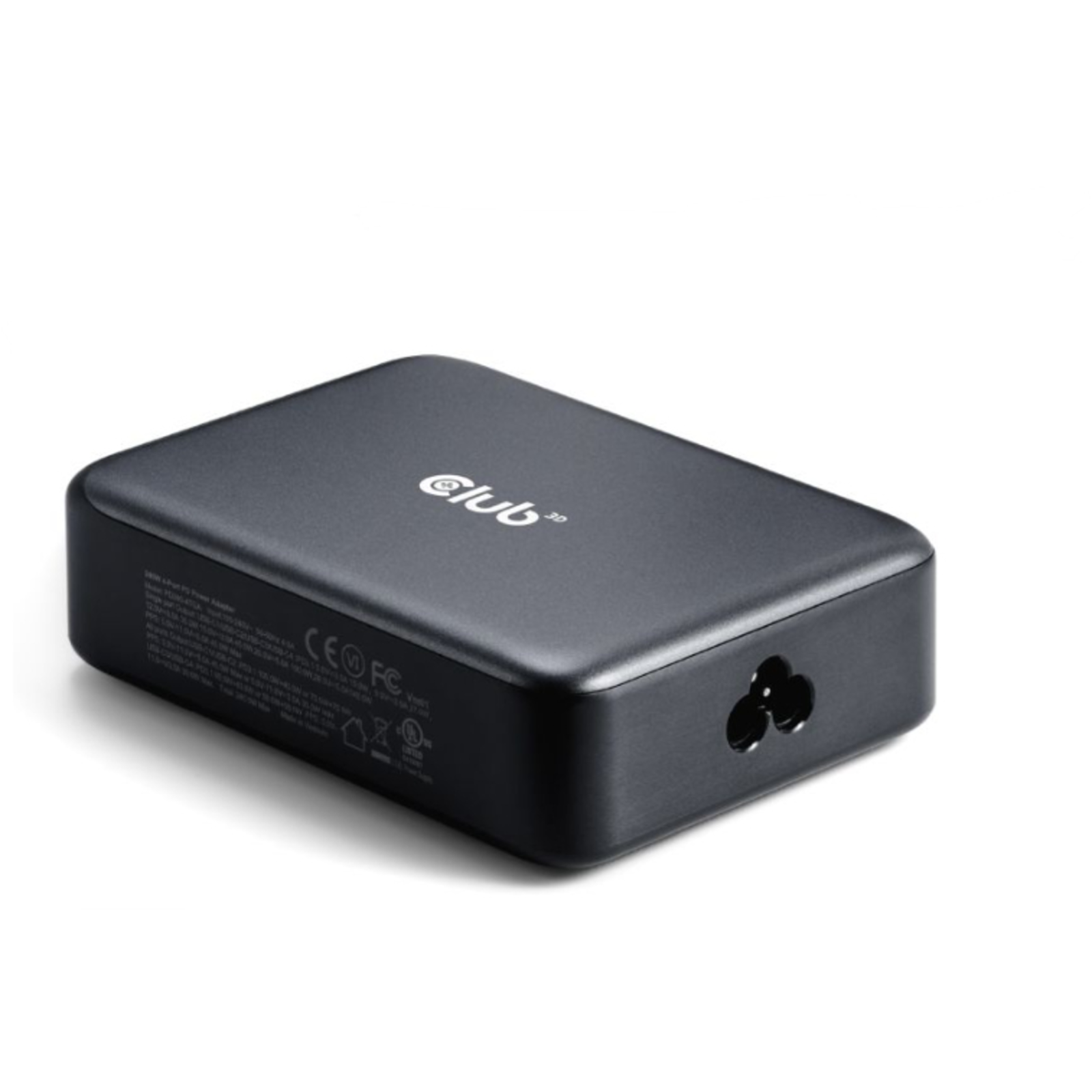 Club 3D Travel Charger 240 Watt GaN Technology Four Port USB Type-C Power DeliveryPD 3.1