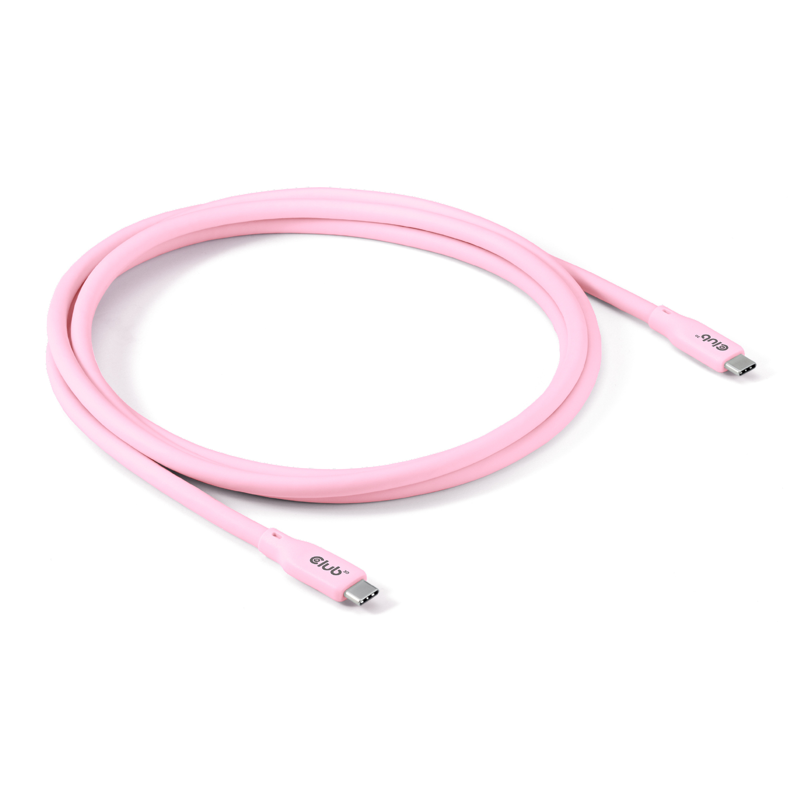 Club 3D Cable USB 3.1 C (St) C (St) 2.0m Club3D Lifestyle Pink