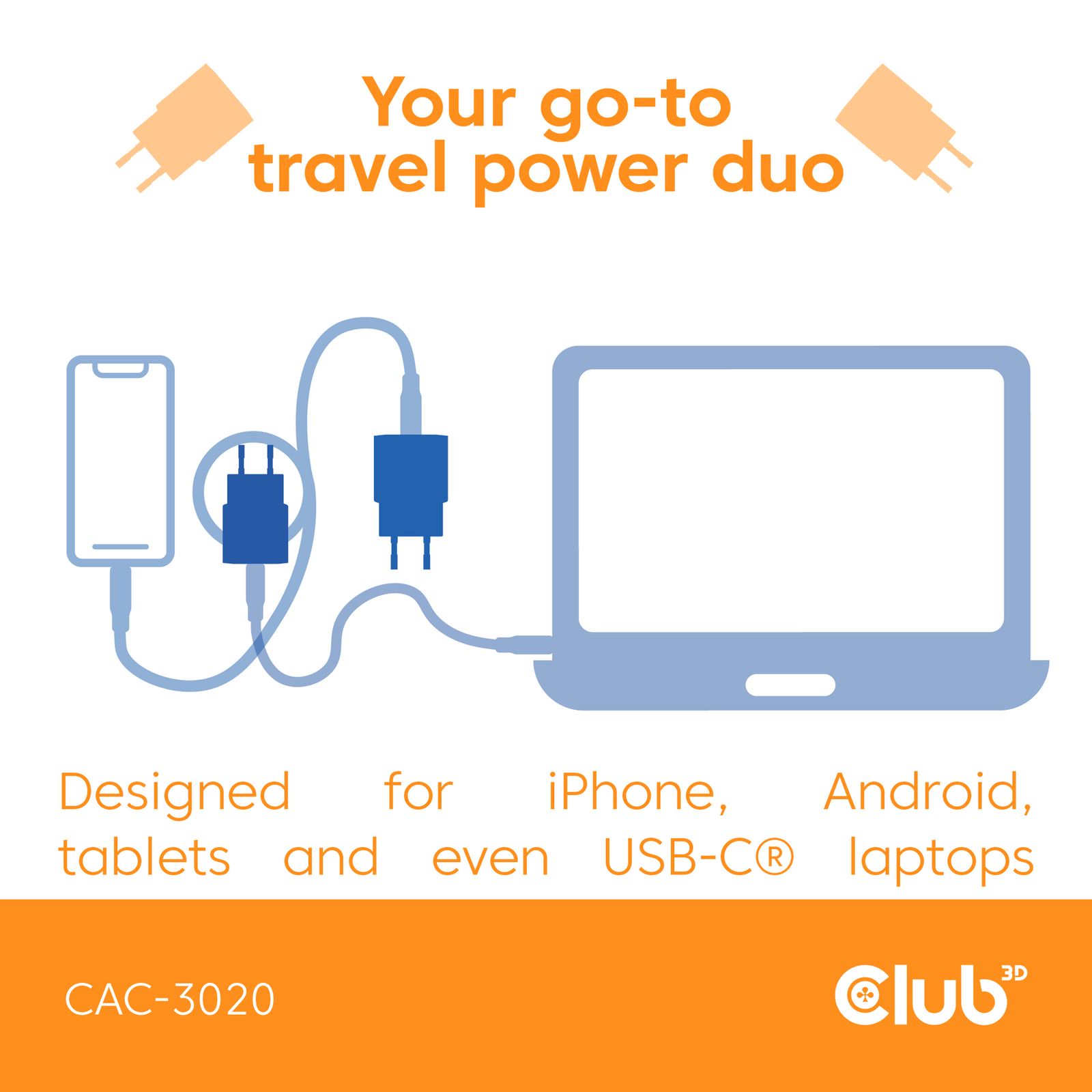 CLUB3D CAC-3020 Power Supply Unit 30 W