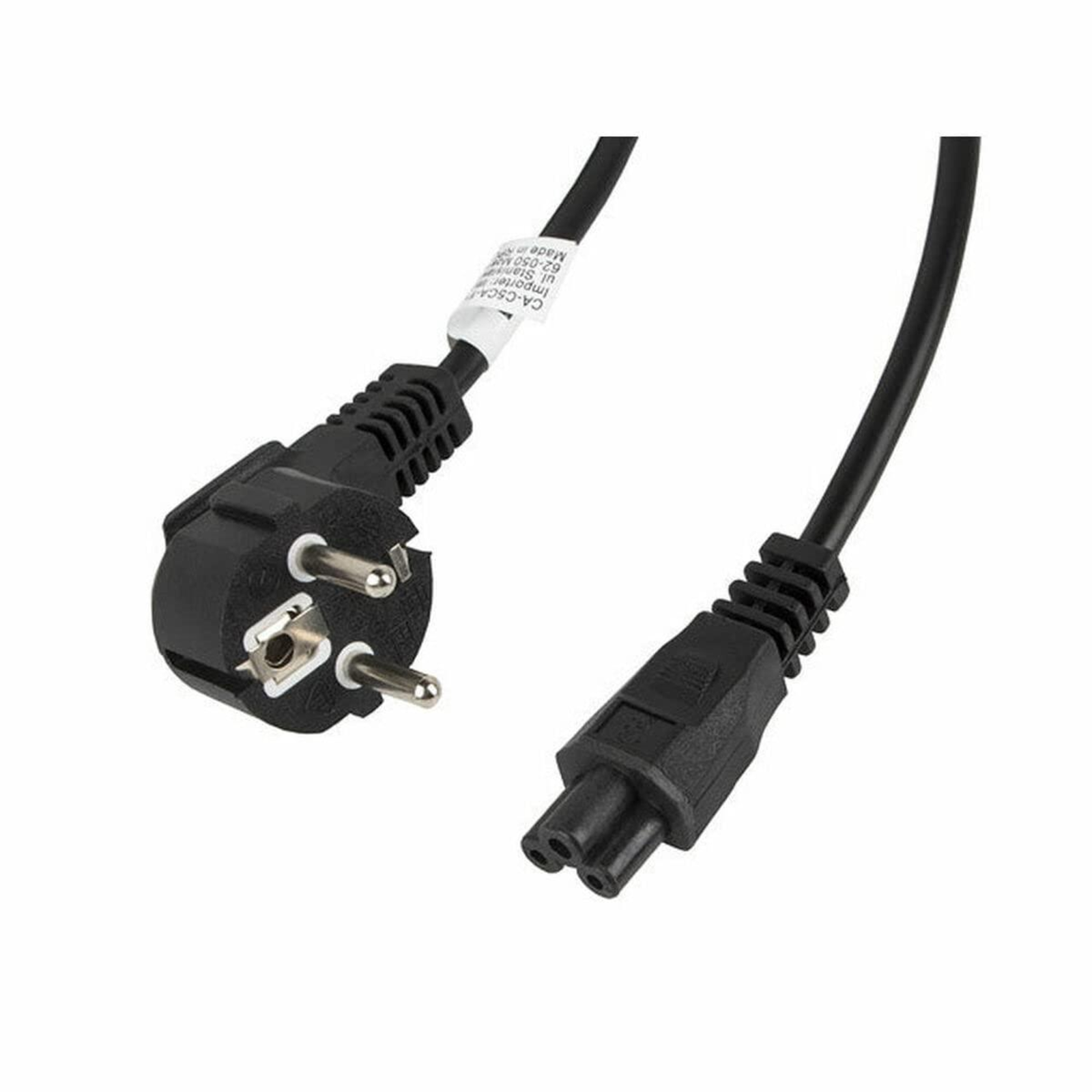 Lanberg Power Cable CEE 7/7 90-IEC 320 C5(MICKEY) 3 M VDE Power/Power Supply 3 M