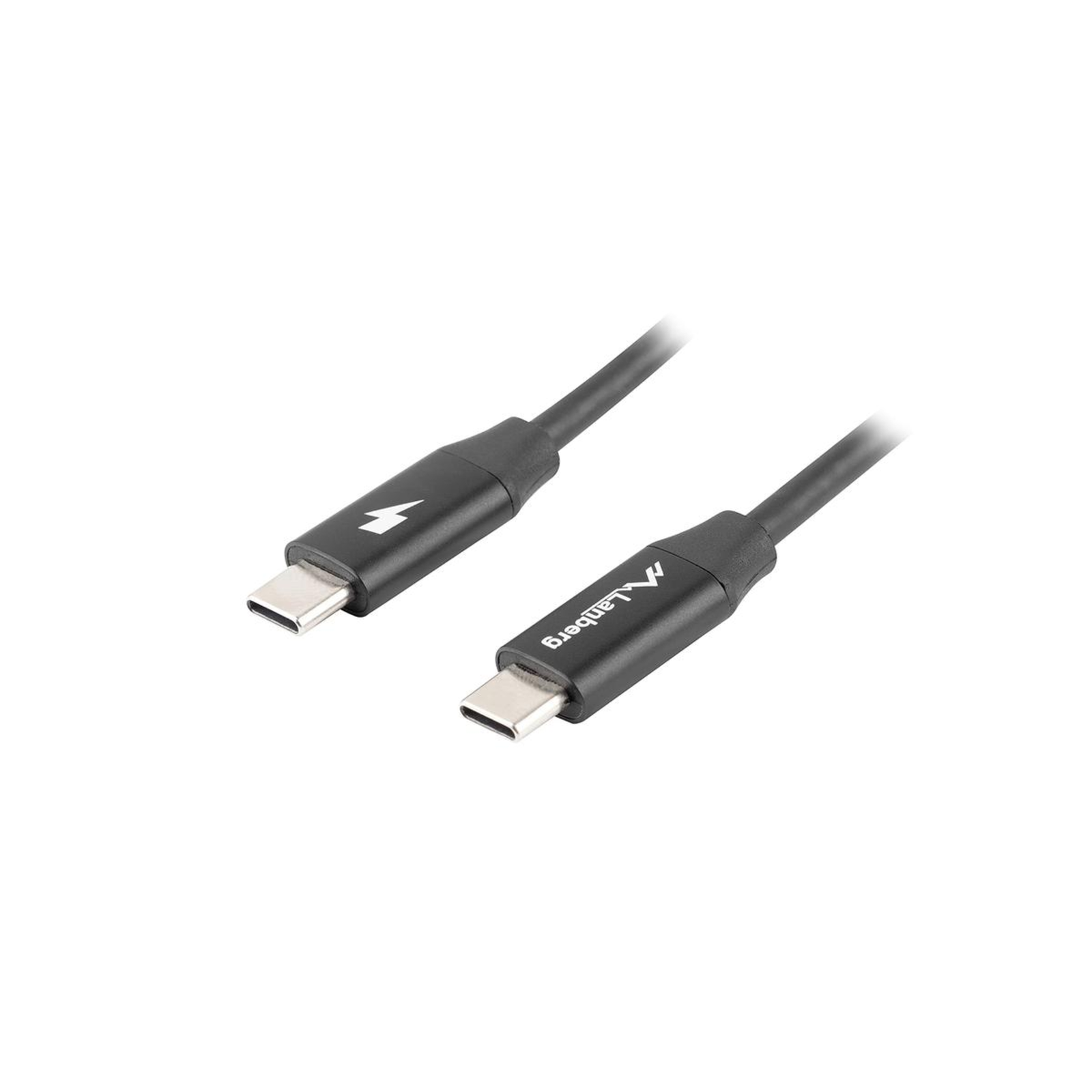 Lanberg CA-CMCM-40CU-0018-BK 1.8 M USB C USB C USB 2.0 0.48 Gbit/s Black