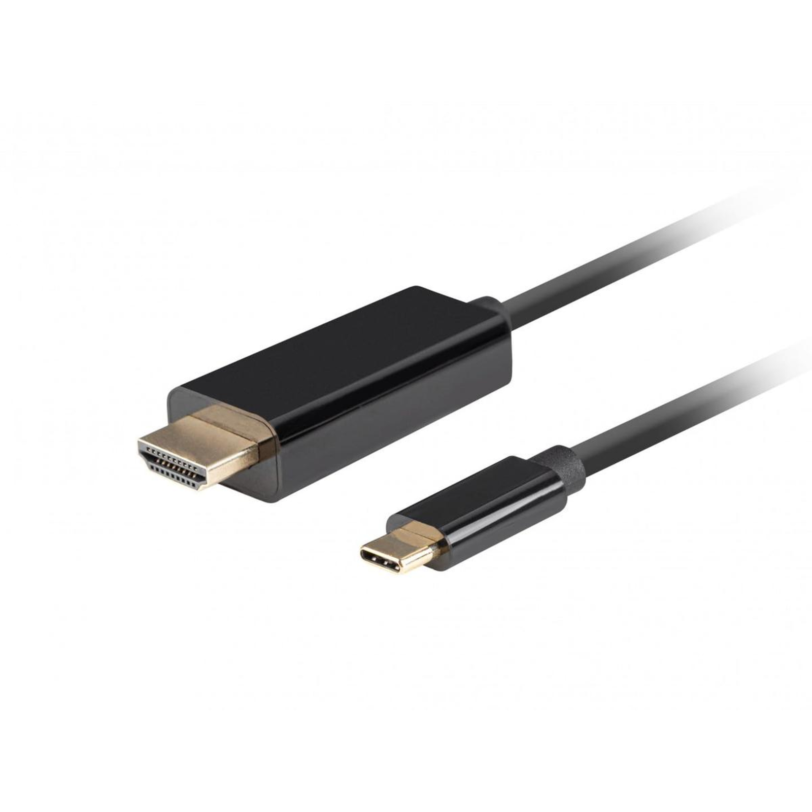 Lanberg CA-CMHD-10CU-0018-BK 1.8 M USB Type-C HDMI Male Male Straight