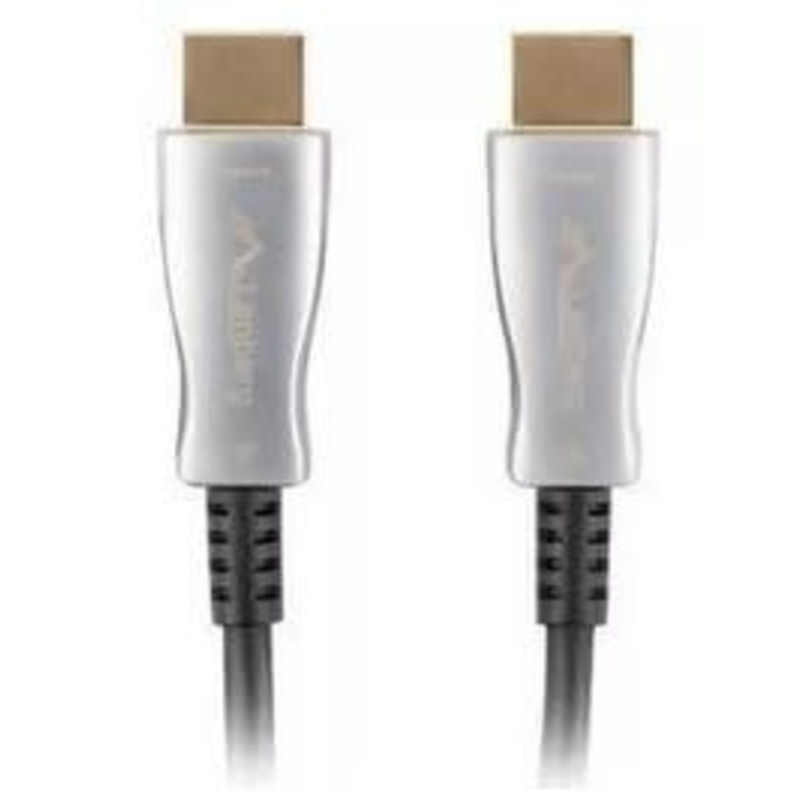 Lanberg CA-HDMI-20FB-1000-BK 100 M HDMI Type A Standard HDMI Type A Standard 3D 18GBits Black Silver