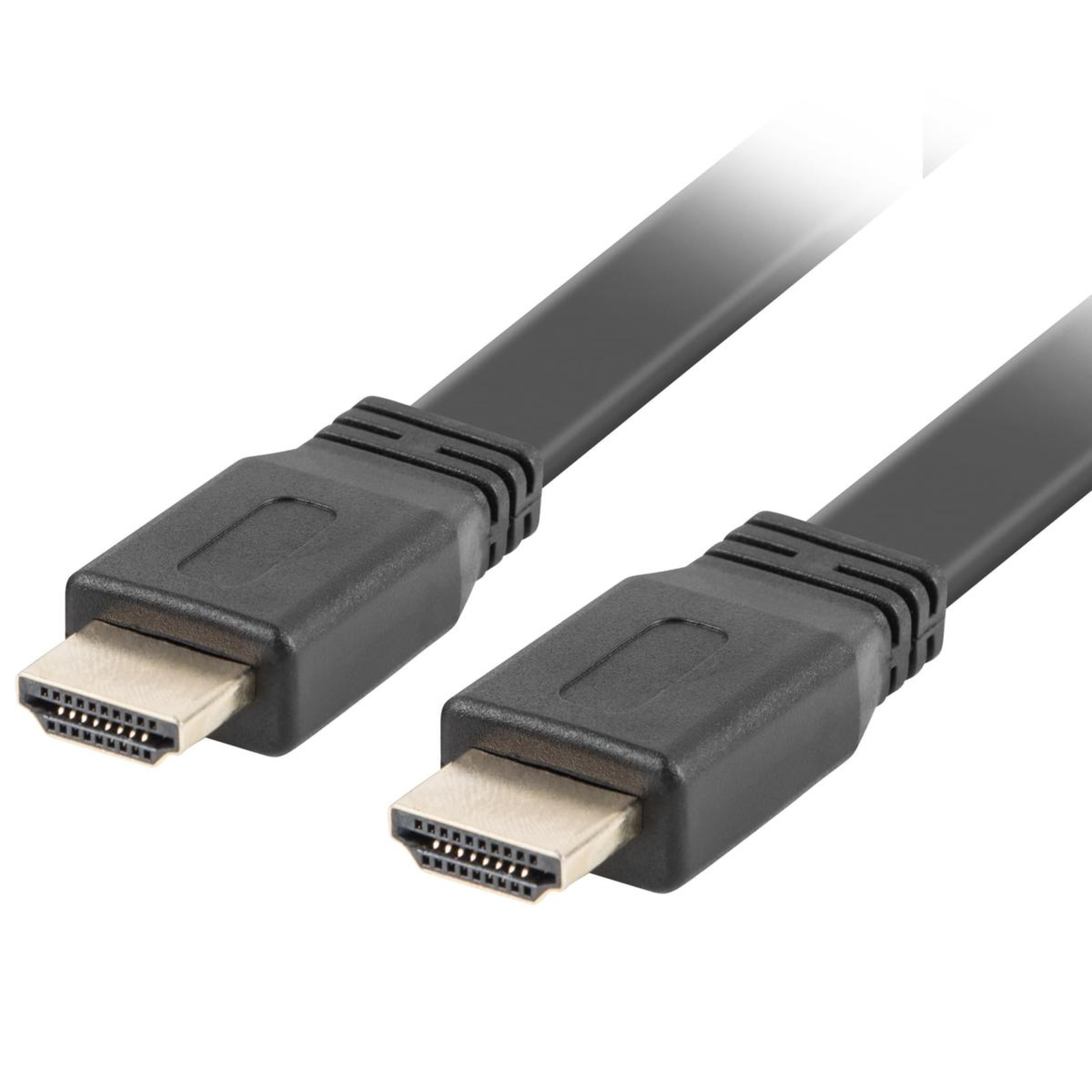 Lanberg CA-HDMI-21CU-0050-BK HDMI Cable 5 M HDMI Type A (standard) Black (CA-HDMI-21CU-0050-BK)