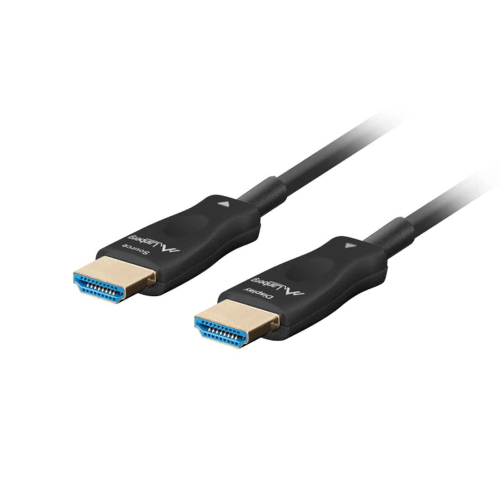 Lanberg HDMI CABLE M/M V2.1 10M 8K BLACK OPTICAL AOC Cable Digital/Display/Video