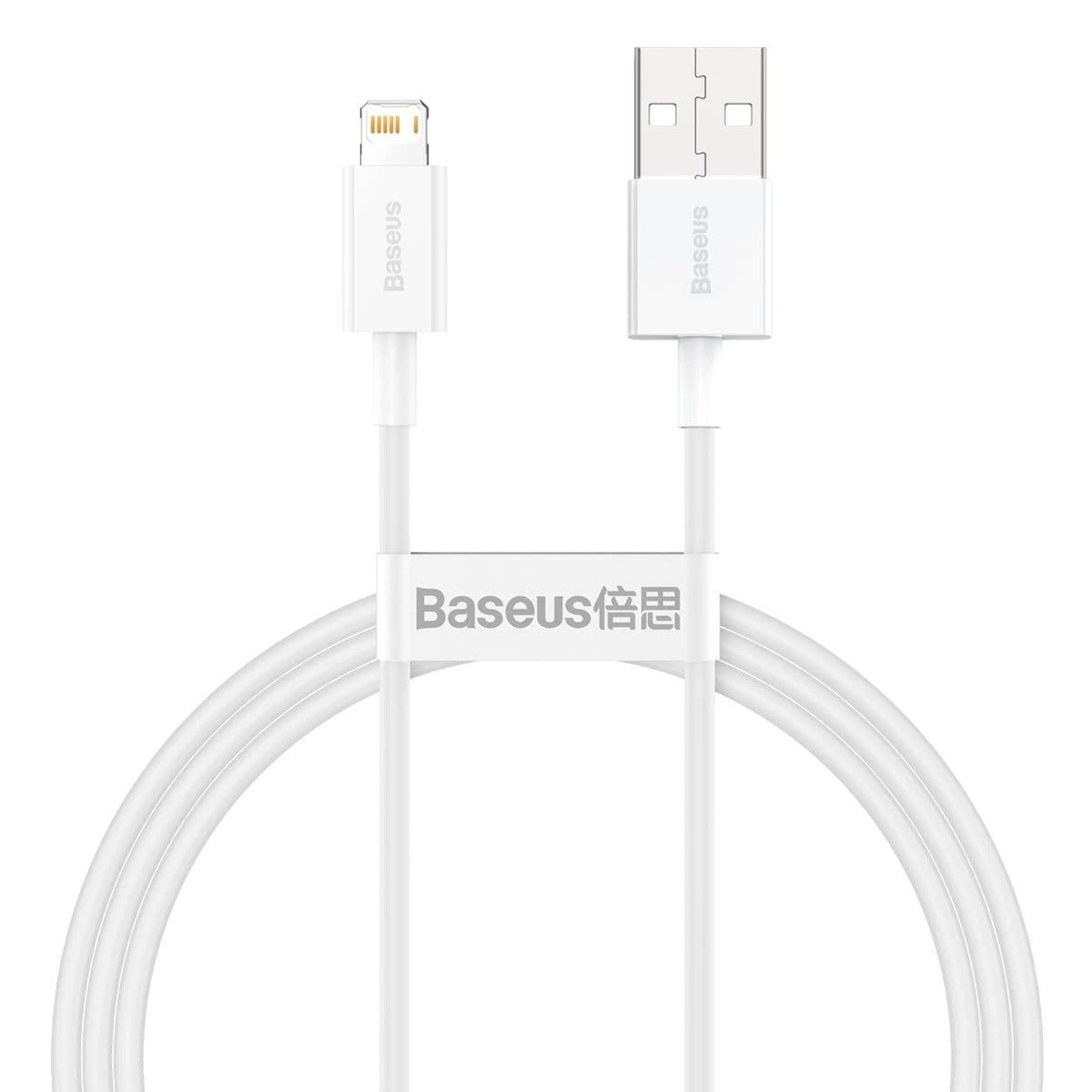 Baseus Superior USB 2.0 Type A to Lightning M/M Cable 1m (White)
