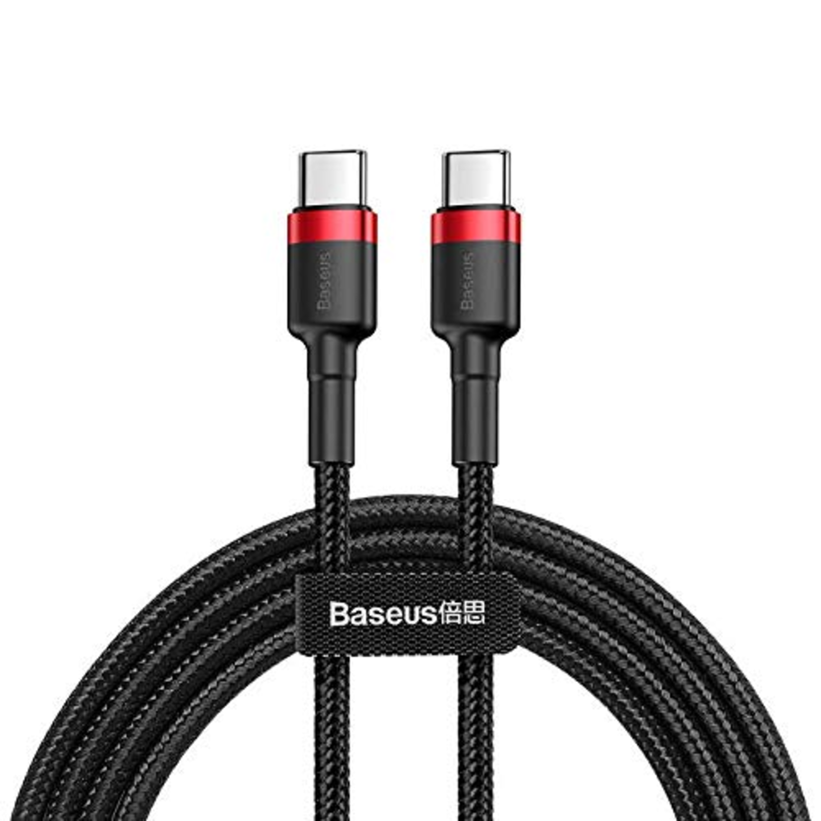 Baseus Cafule USB Type C Cable M/M 1m 60W (Black/Red)