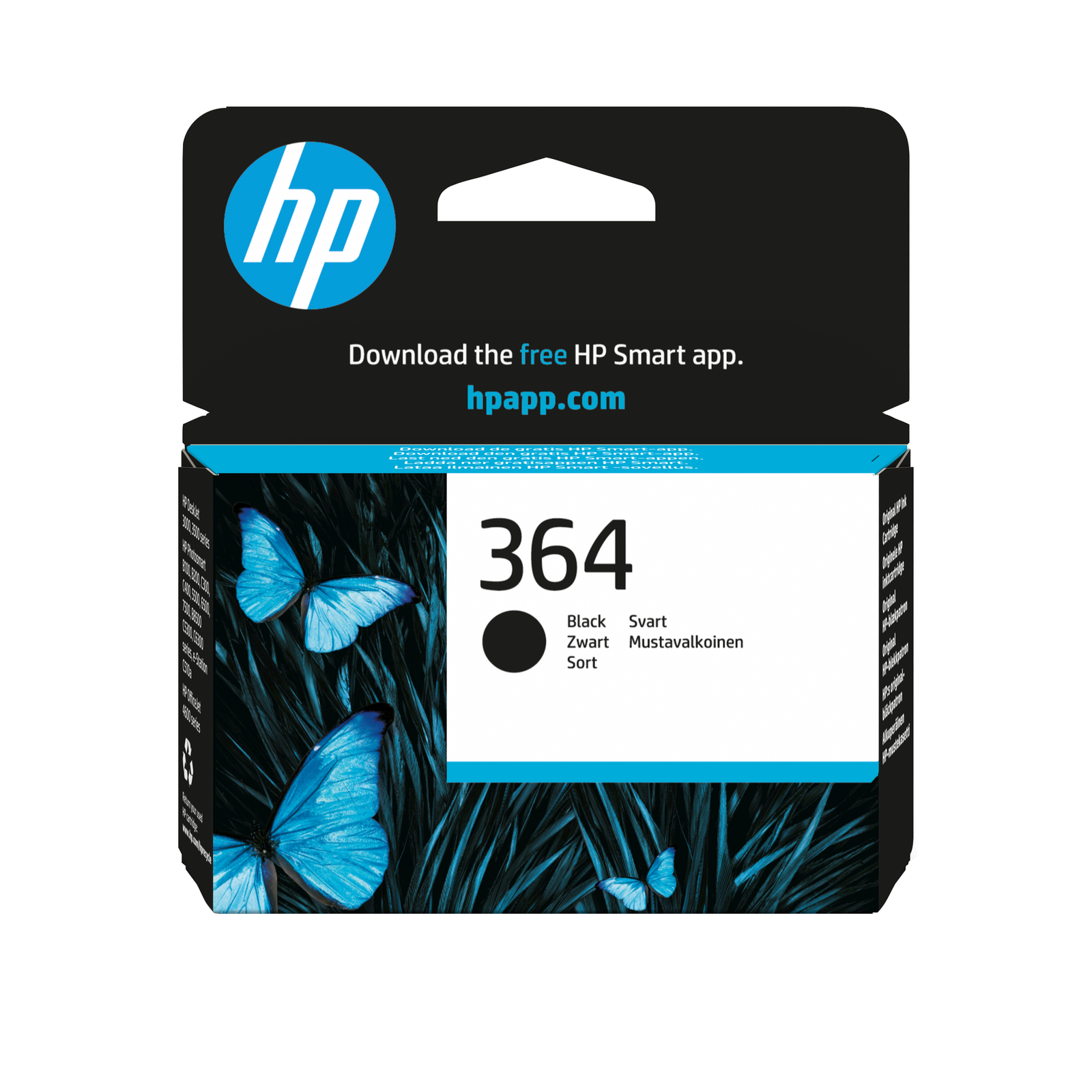 HPI 364 Black 250 Pages Ink CB316EE