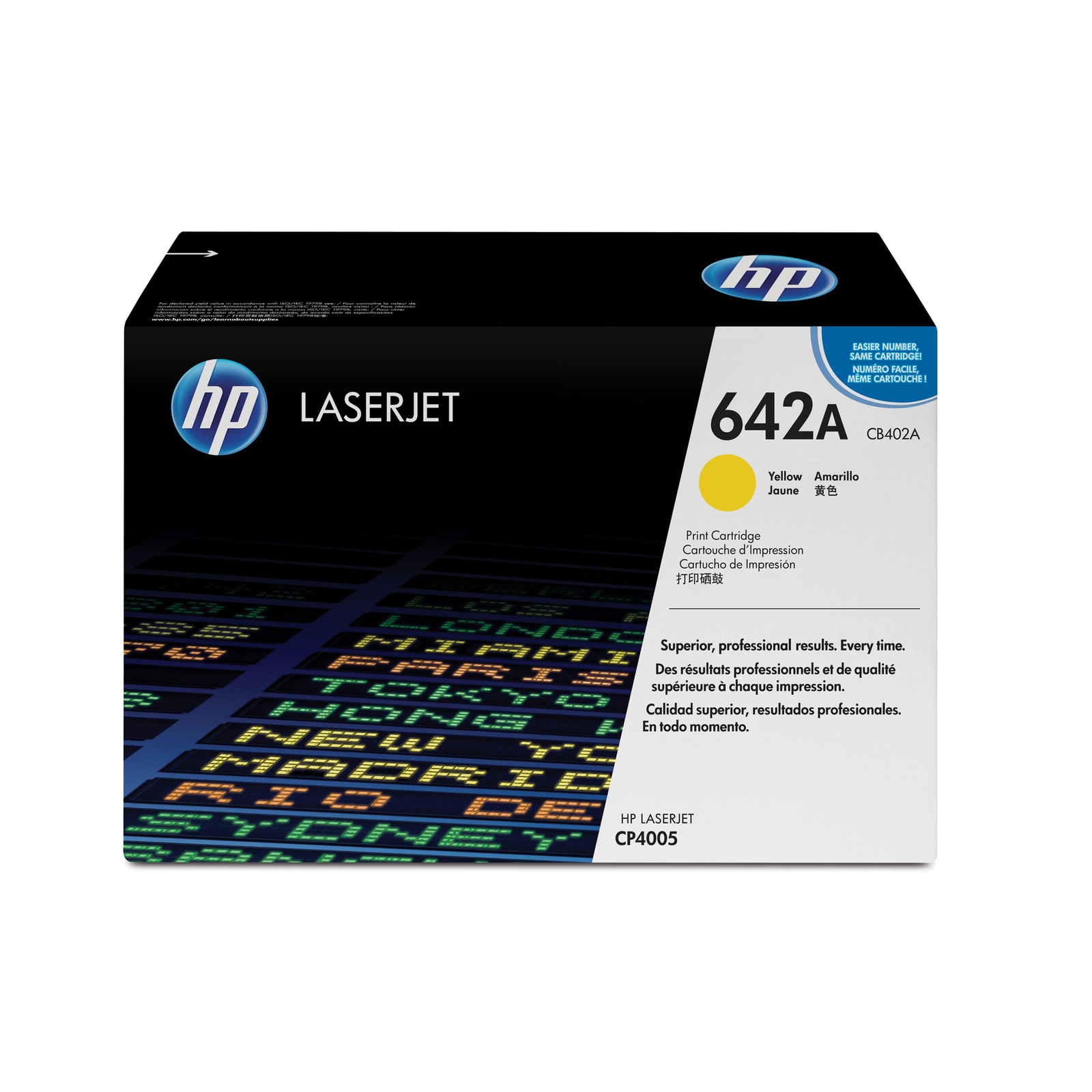 HP Toner 642A CB402A Yellow for CLJ4005
