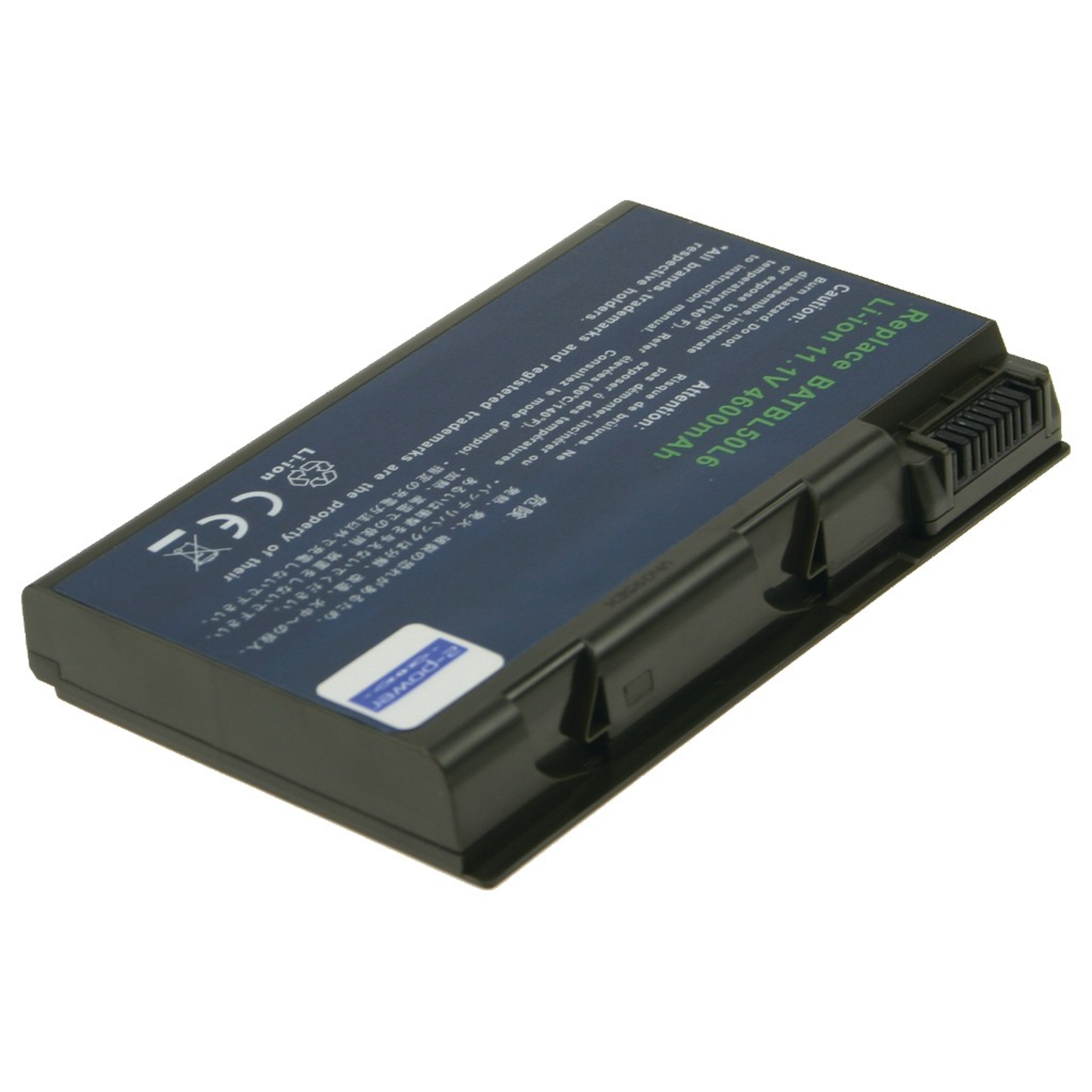 2-POWER Main Battery Pack 11.1V 4400mAh Acer Aspire 3100