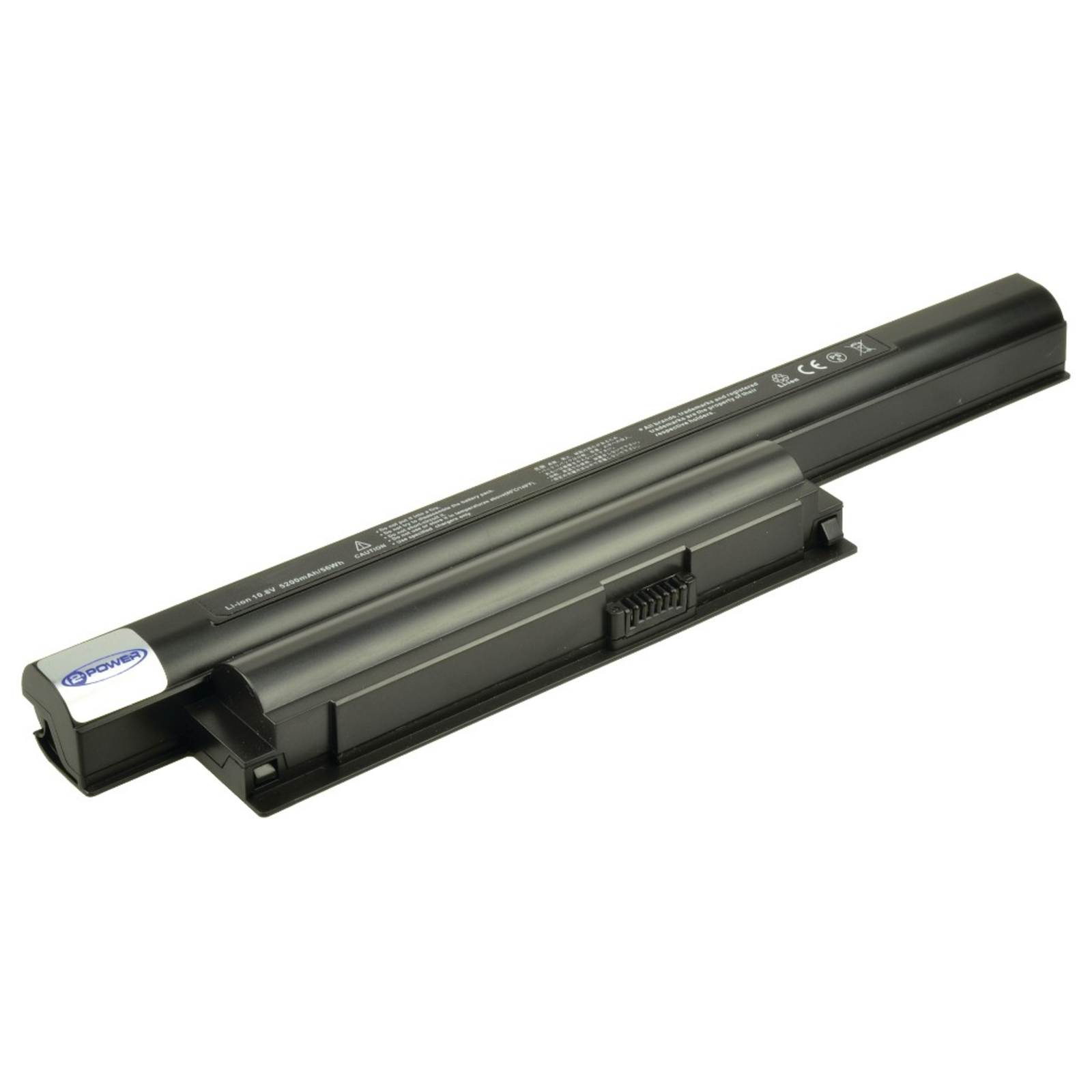 2-POWER Main Battery Pack 10.8V 6400mAh Sony Vaio VPCE1Z1E