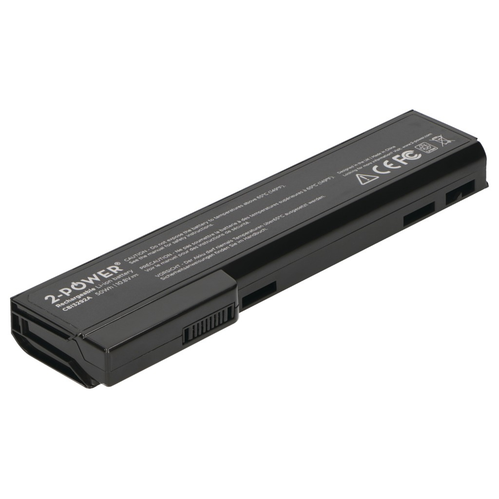 2-POWER Main Battery Pack 10.8V 4600mAh HP EliteBook 8460p