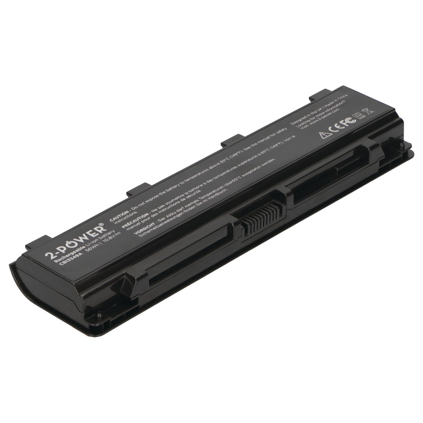 2-POWER Main Battery Pack 10.8V 5200mAh Replace Toshiba PA5024U-1BRS