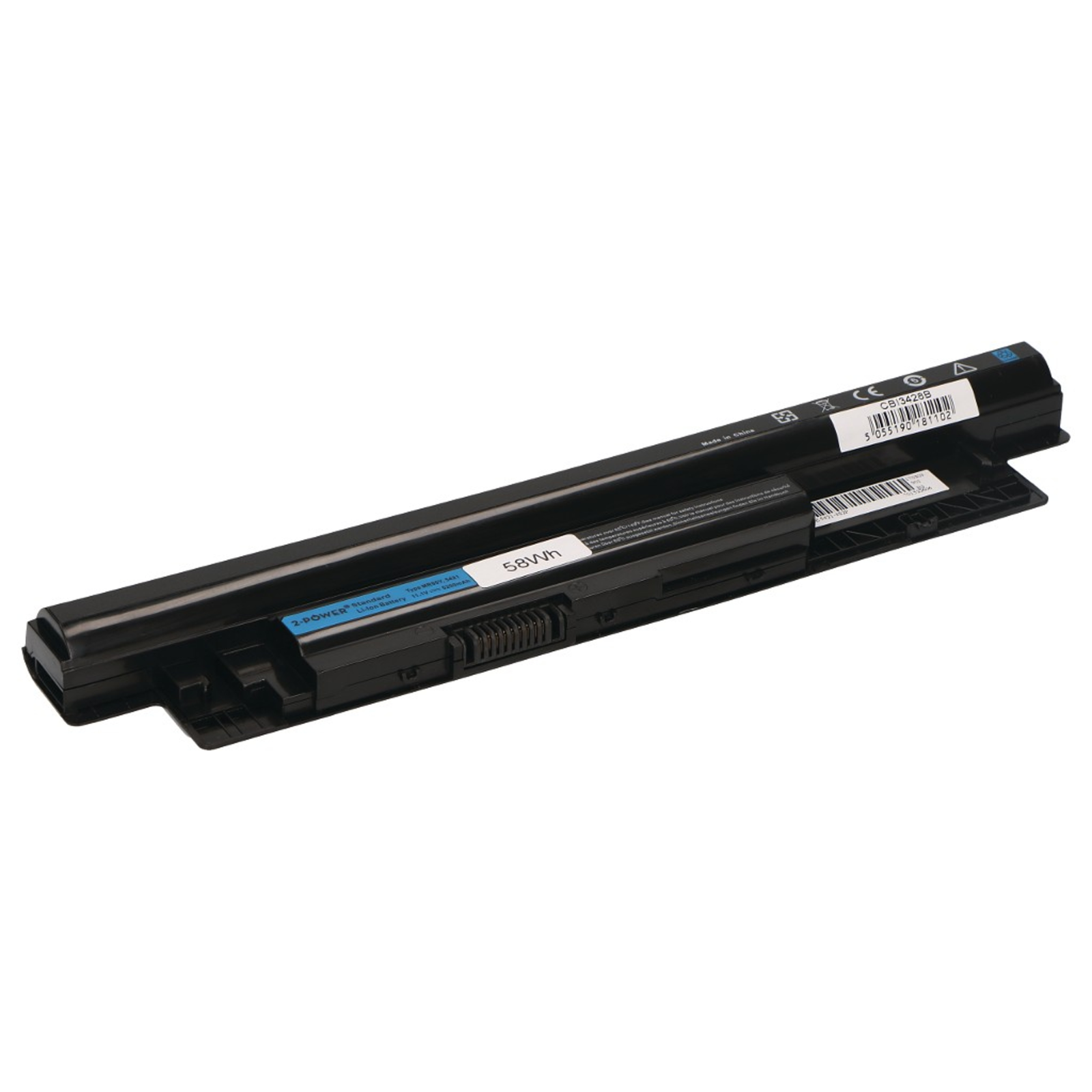 2-POWER Main Battery Pack 11.1V 4400mAh Dell Inspiron 15R