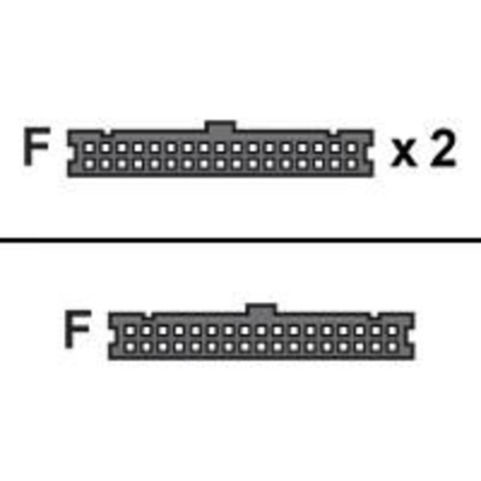 Supermicro CBL-0022L Floppy Cable IDC 34-pin (W)