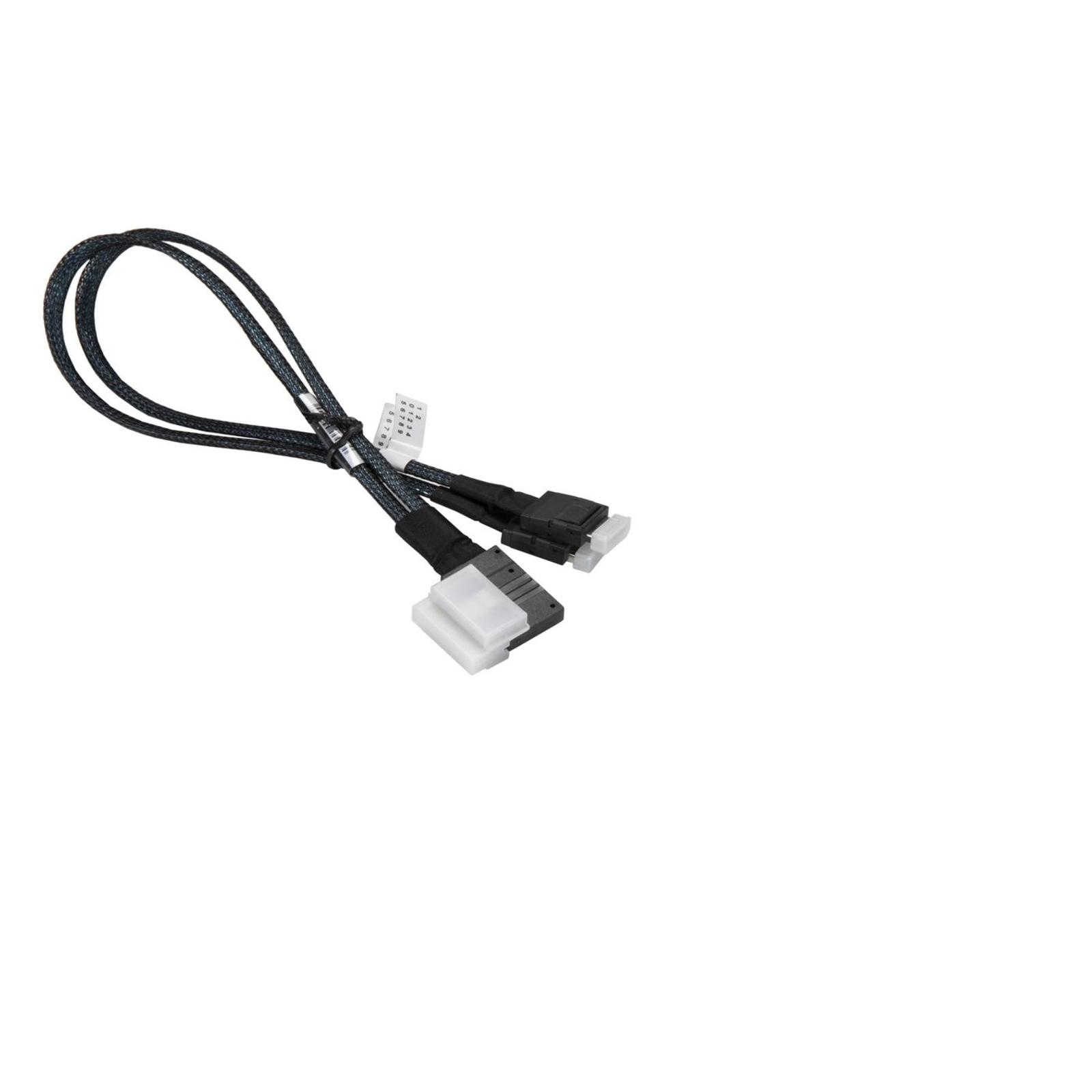 Supermicro CBL-SAST-0388L-02 SATA/SAS Cable with Sidebands Mini SAS (SFF-8087)