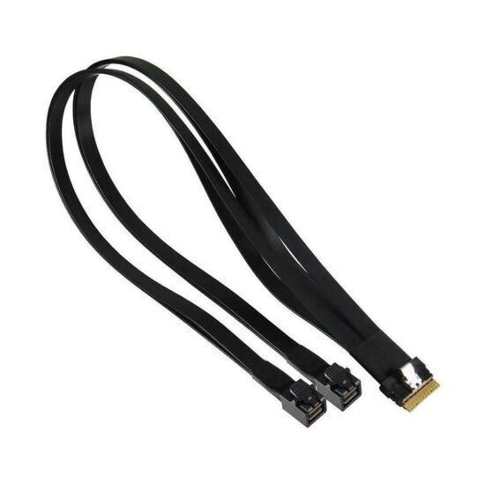 Supermicro Slimline X8 to 2x Slimline X4 76cm Cable