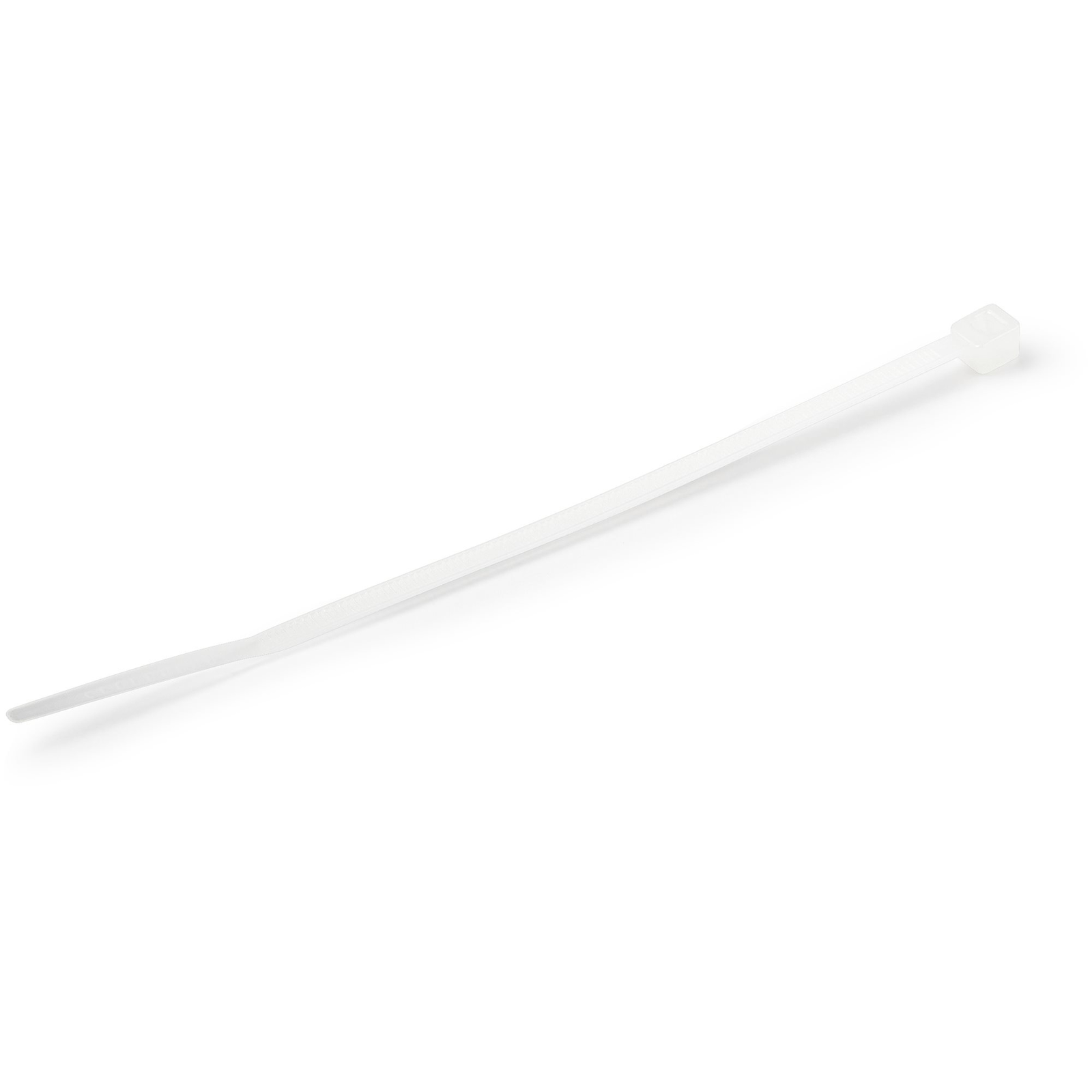 StarTech Cable Ties 100x2mm Self-locking Nylon Tiescurved Tip Bundle Diameter up to 22mm 8 Kg