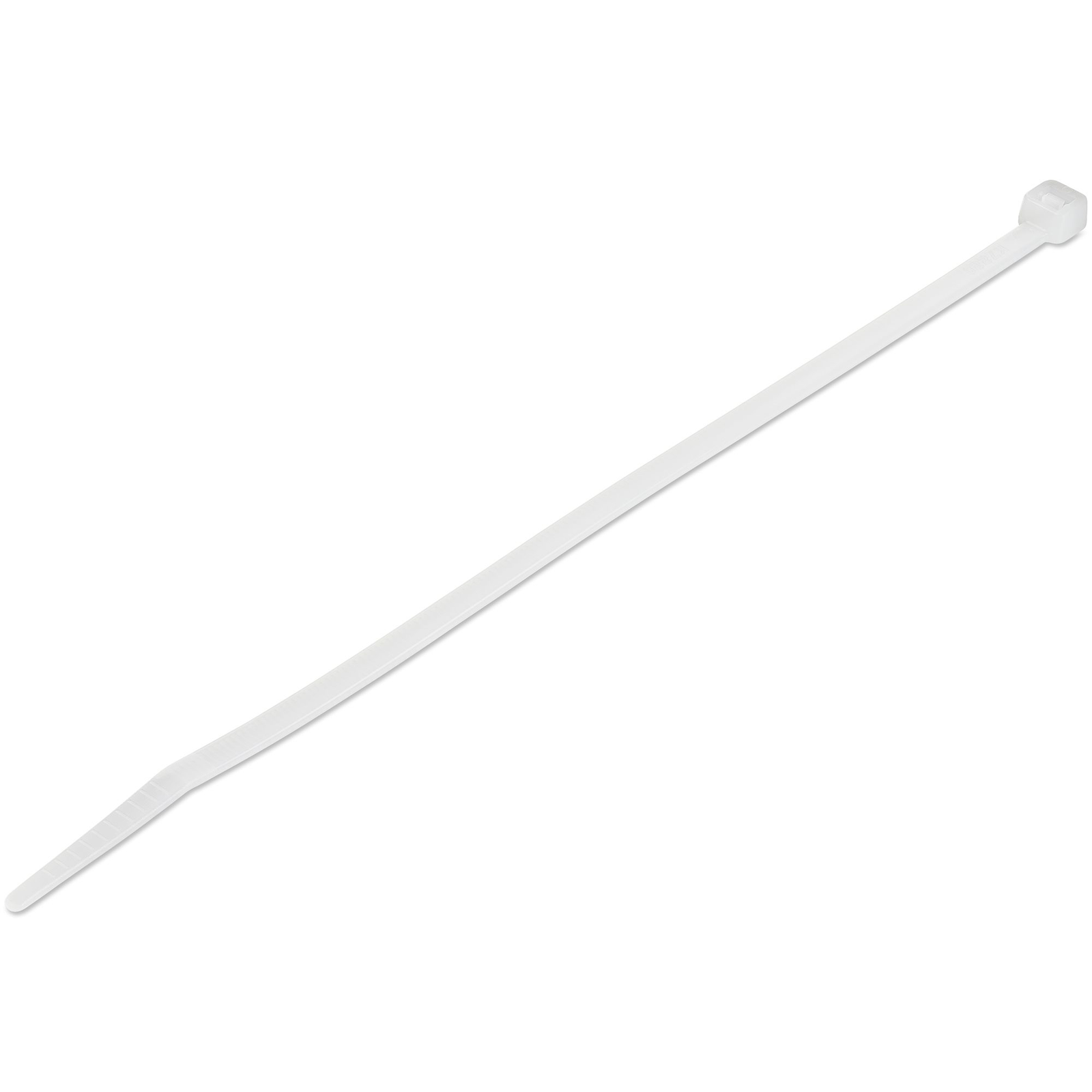StarTech 20cm 8inch Cable Ties 4mm 1/8inch Wide 55mm 2-1/8inch Bundle Diameter 22 Kg 50 Lb Tensile