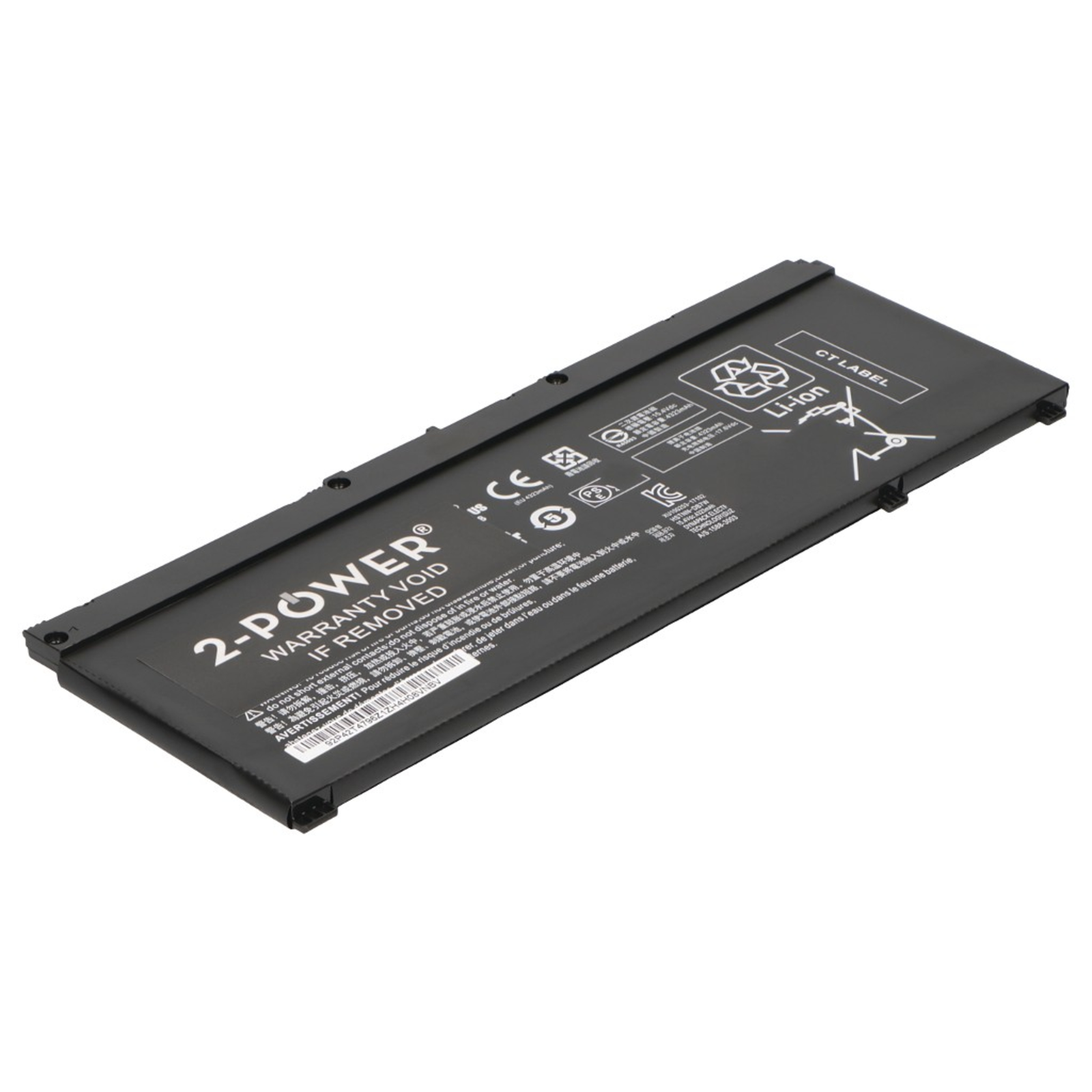 2-POWER Main Battery Pack 15.4V 3500mAh HP Omen 15-CE000NG