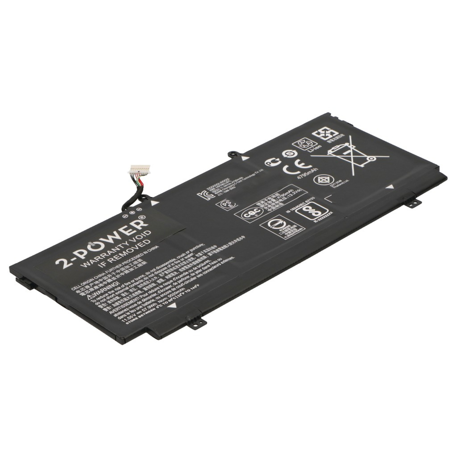 2-POWER Main Battery Pack Battery 5,020 MAh