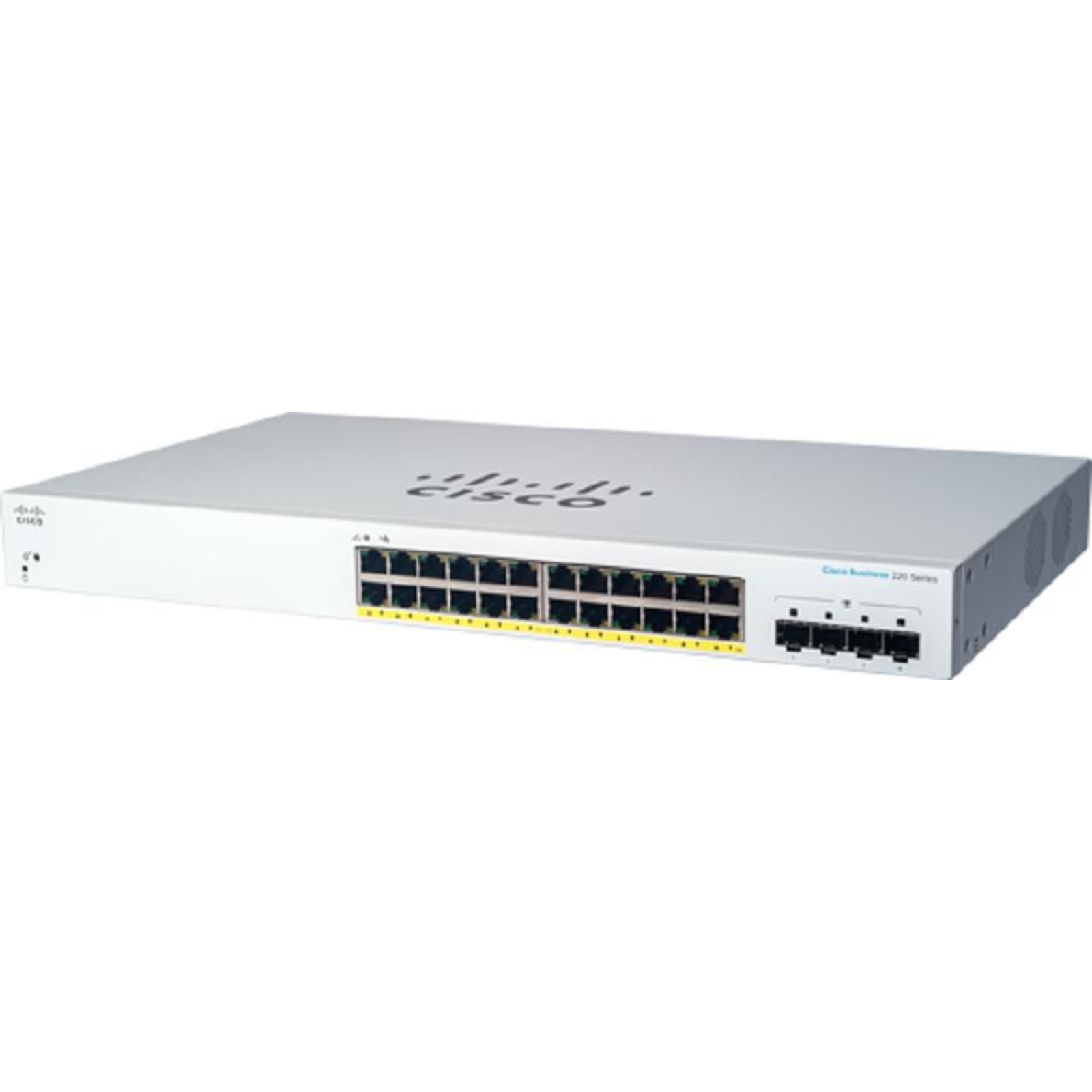 Cisco CBS220-24P-4G Managed L2 Gigabit Ethernet 10-100-1000 PoE Rack Egg