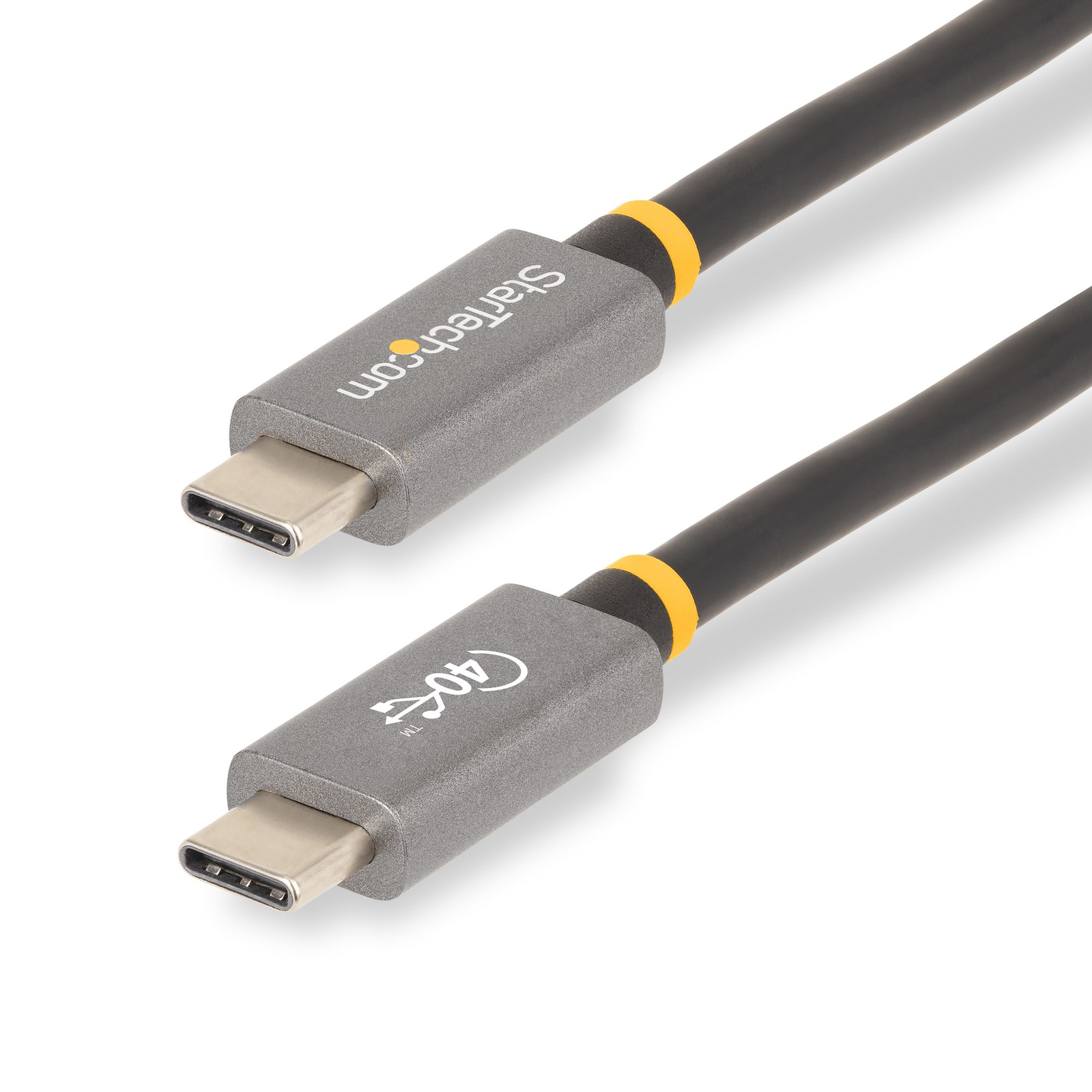 StarTech.com 1 M USB4 Cable USB-IF Certified USBC to USB C Cable 40 Gbit-s USB Type-C