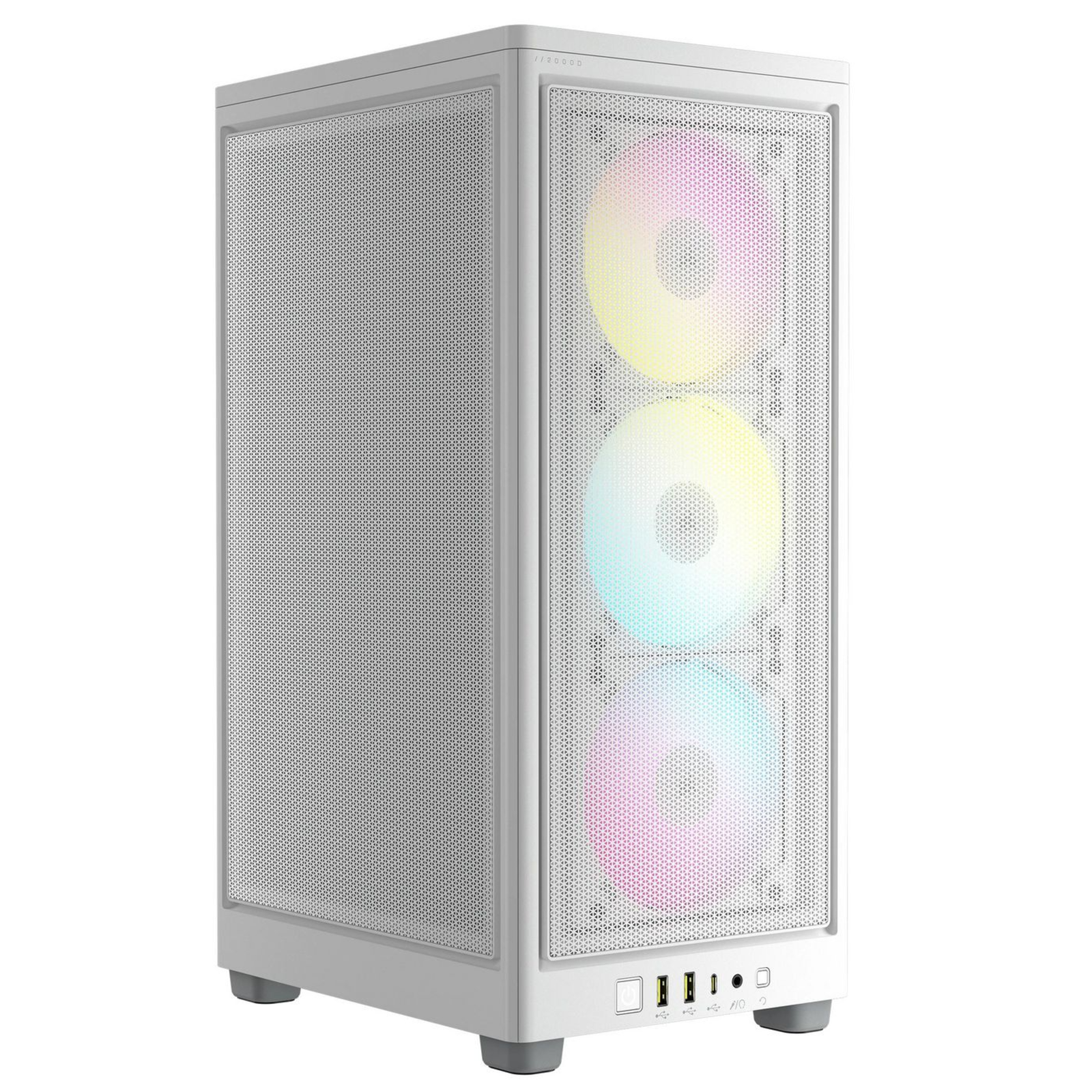 Corsair ICUE 2000D RGB AIRFLOW White PC Case