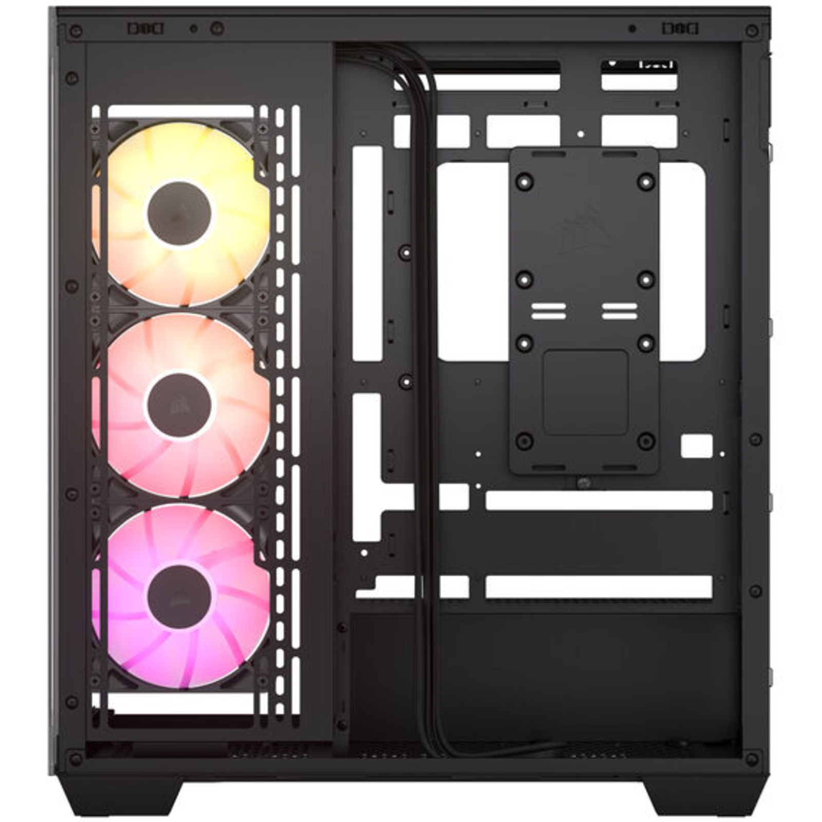 Corsair 3500X ARGB Tower Extended ATX No Power Supply Black