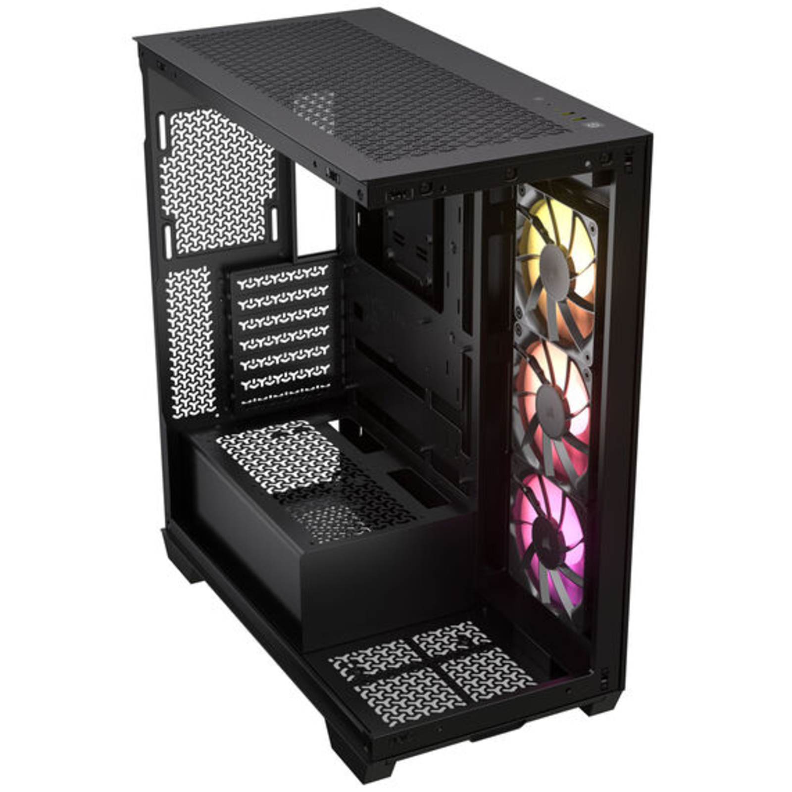 Corsair 3500X ARGB Tower Extended ATX No Power Supply Black