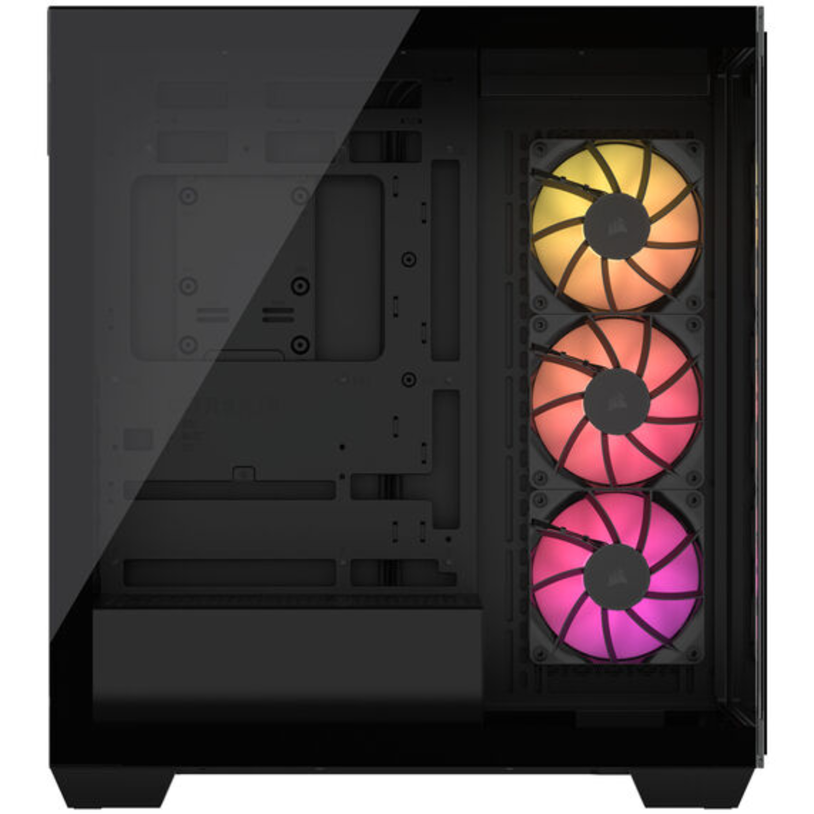 Corsair 3500X ARGB Tower Extended ATX No Power Supply Black