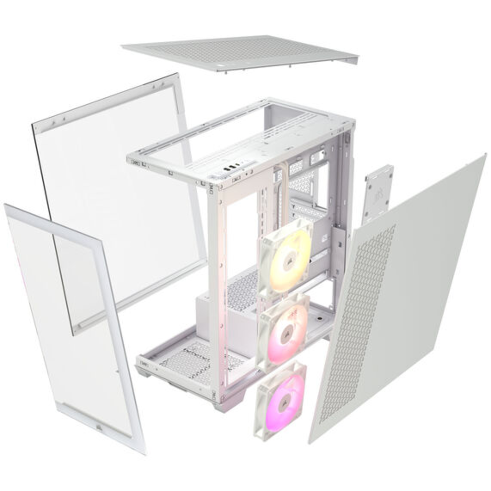 Corsair 3500X ARGB Tower Extended ATX No Power Supply White