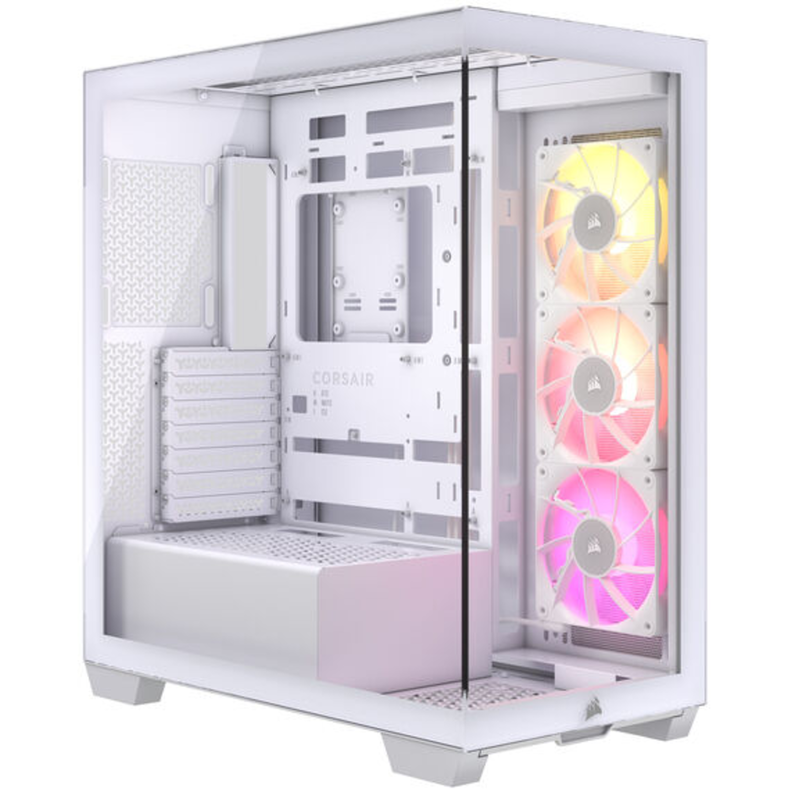 Corsair ICUE LINK 3500X RGB Tower Extended ATX No Power Supply White