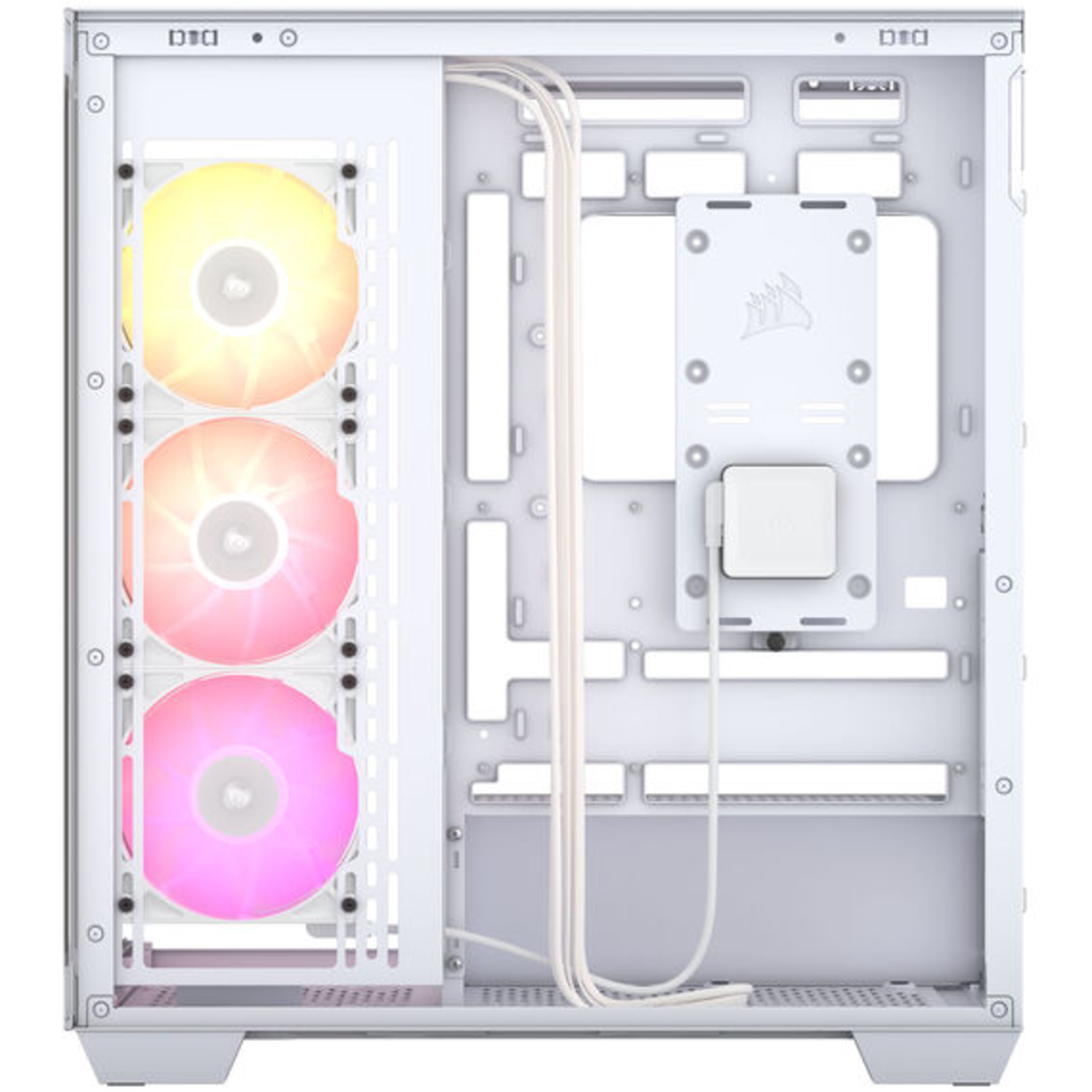Corsair ICUE LINK 3500X RGB Tower Extended ATX No Power Supply White