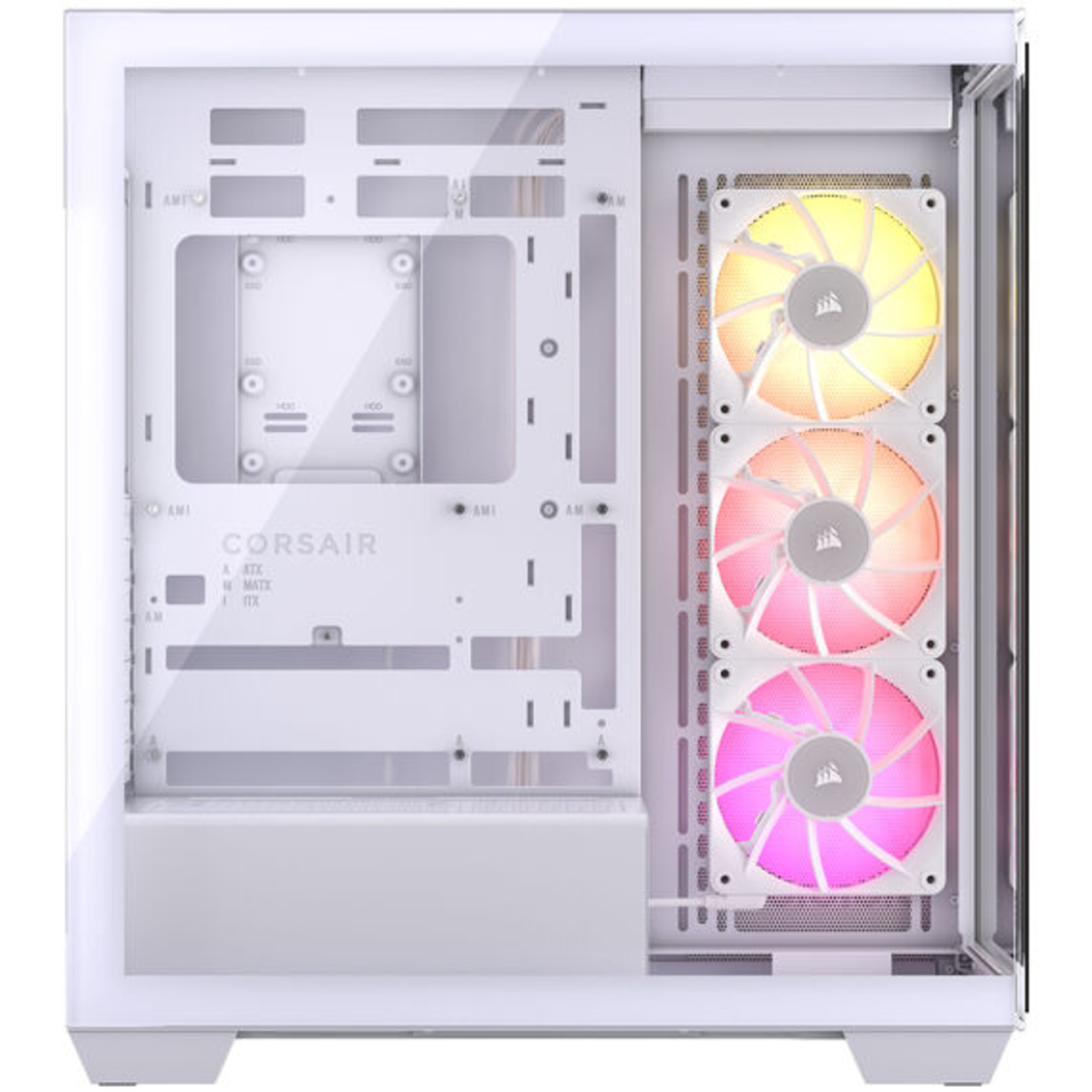 Corsair ICUE LINK 3500X RGB Tower Extended ATX No Power Supply White