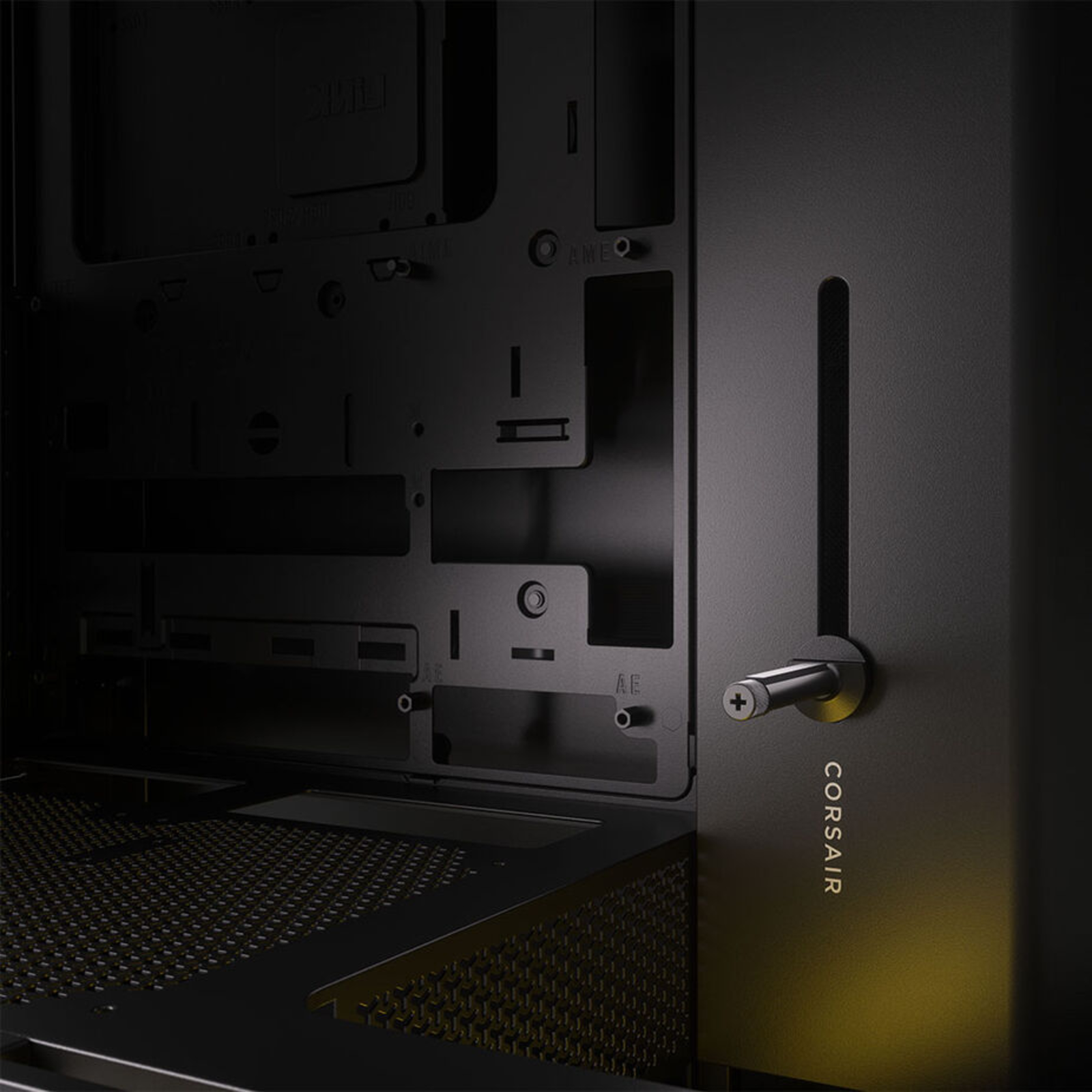 Corsair FRAME 4000D Mid Tower E-ATX Side Panel with Window (tempered Glass) (CC-9011290-WW)