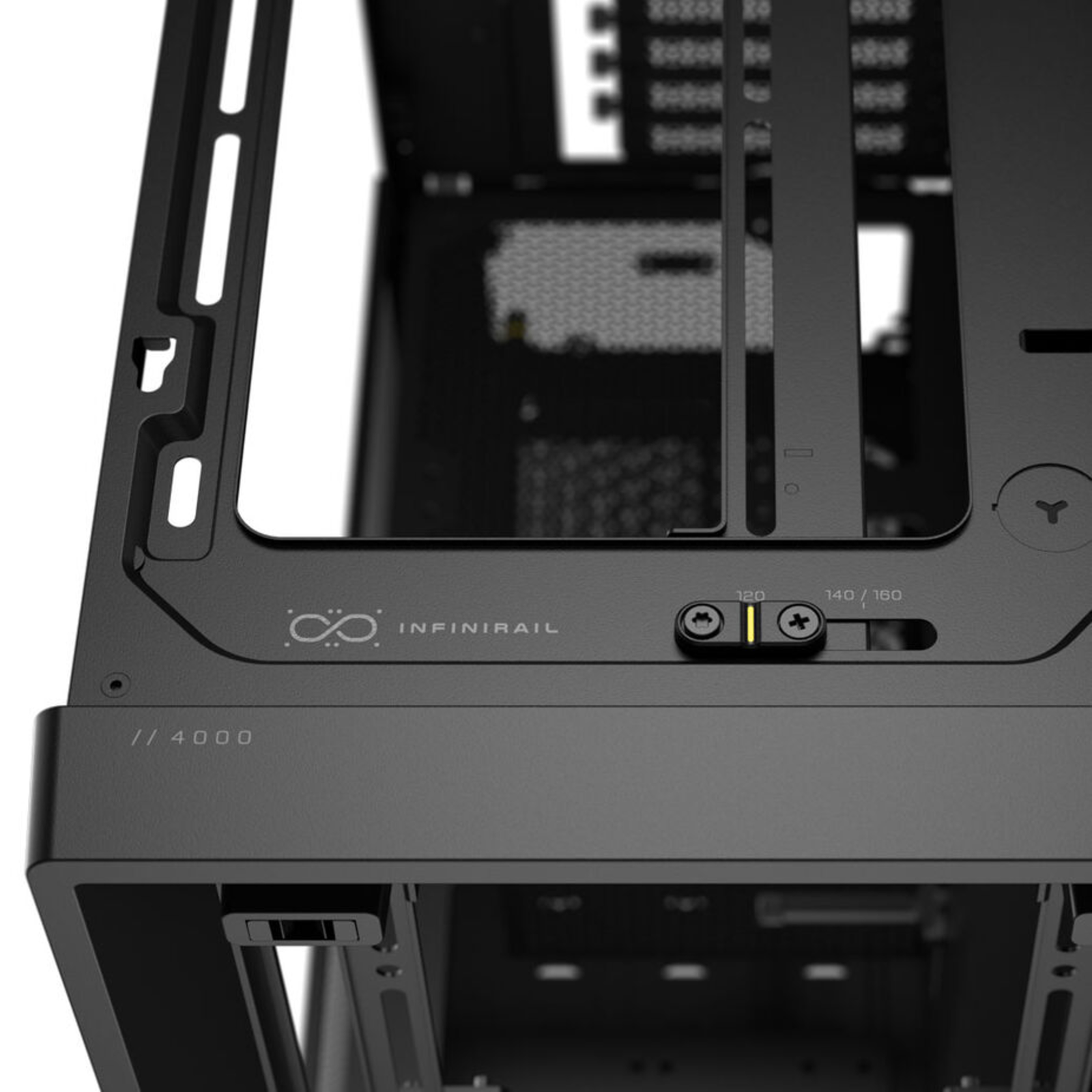 Corsair FRAME 4000D Mid Tower E-ATX Side Panel with Window (tempered Glass) (CC-9011290-WW)