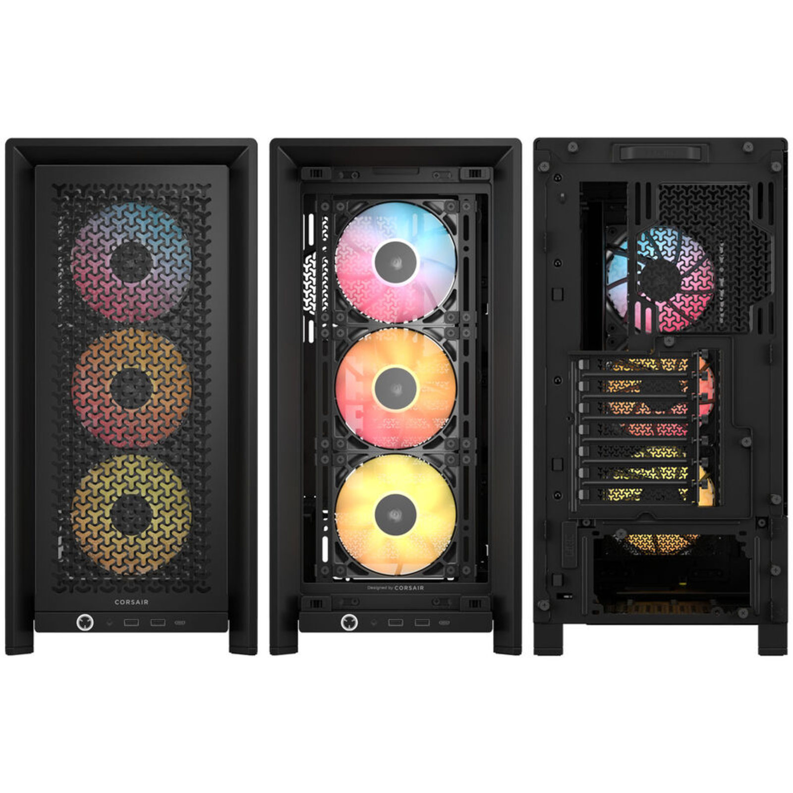 Corsair FRAME 4000D RS ARGB Midi-Tower Gaming E-ATX Side Panelwindow Tempered Glass CC-9011296-WW
