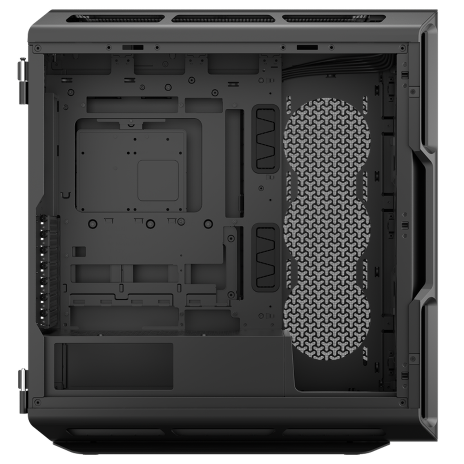 Corsair 5000T Mid Tower Gaming E-ATX Side Panel with Window (tempered Glass) (CC-9011300-WW)