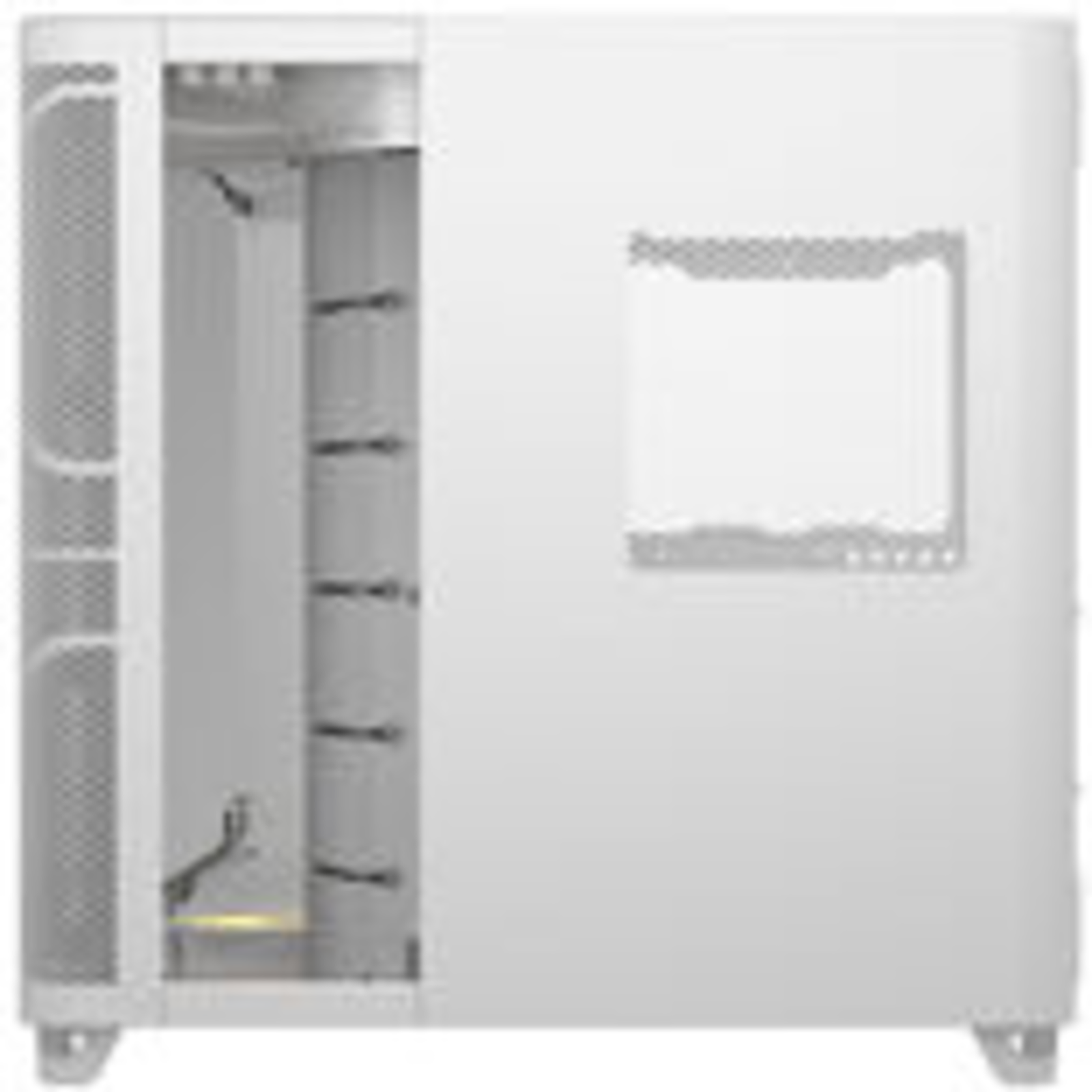 CORSAIR AIR 5400 RS-R ARGB White PC Case